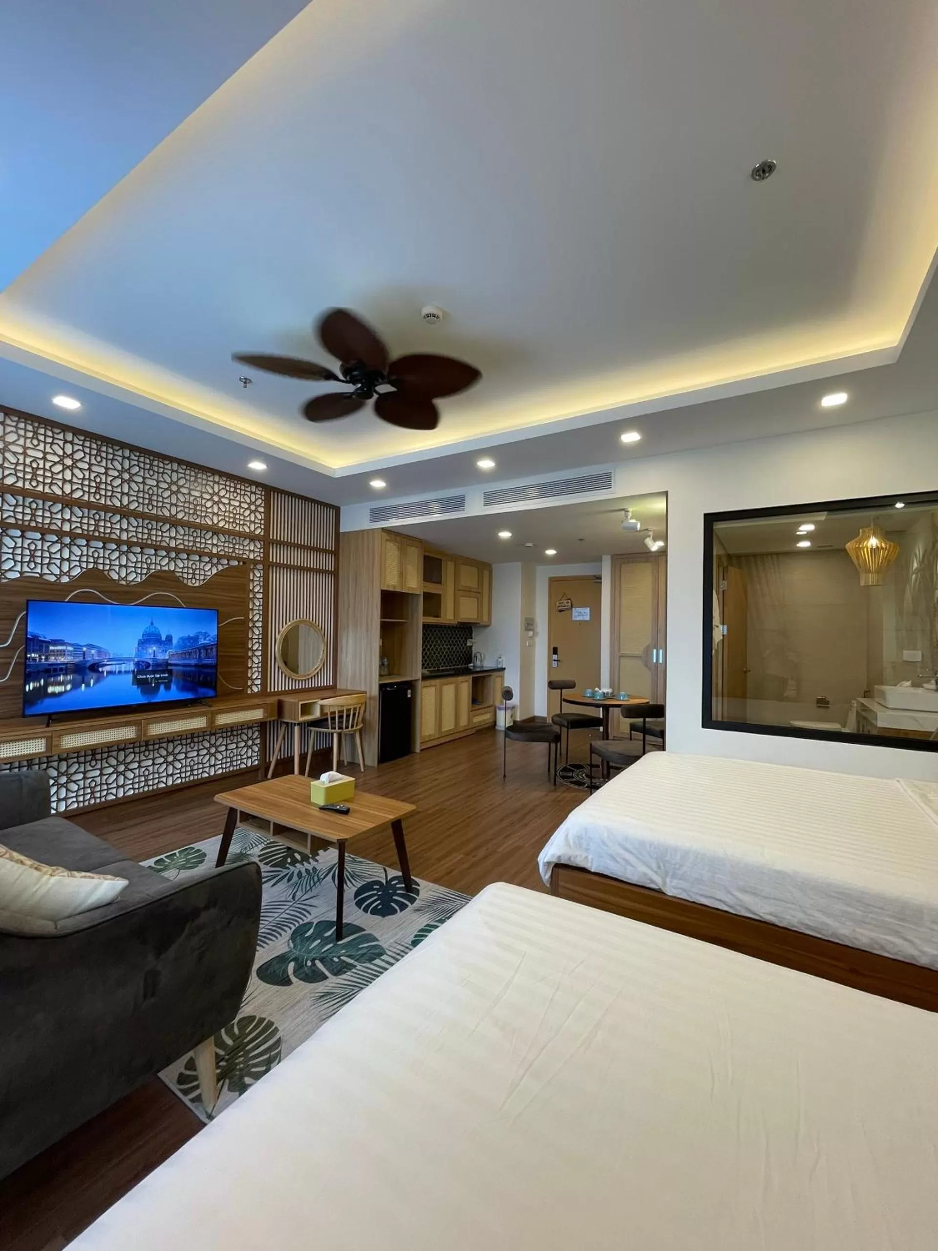 Communal lounge/ TV room, Bed in Tony Apartment -FLC Sea Tower Quy Nhon
