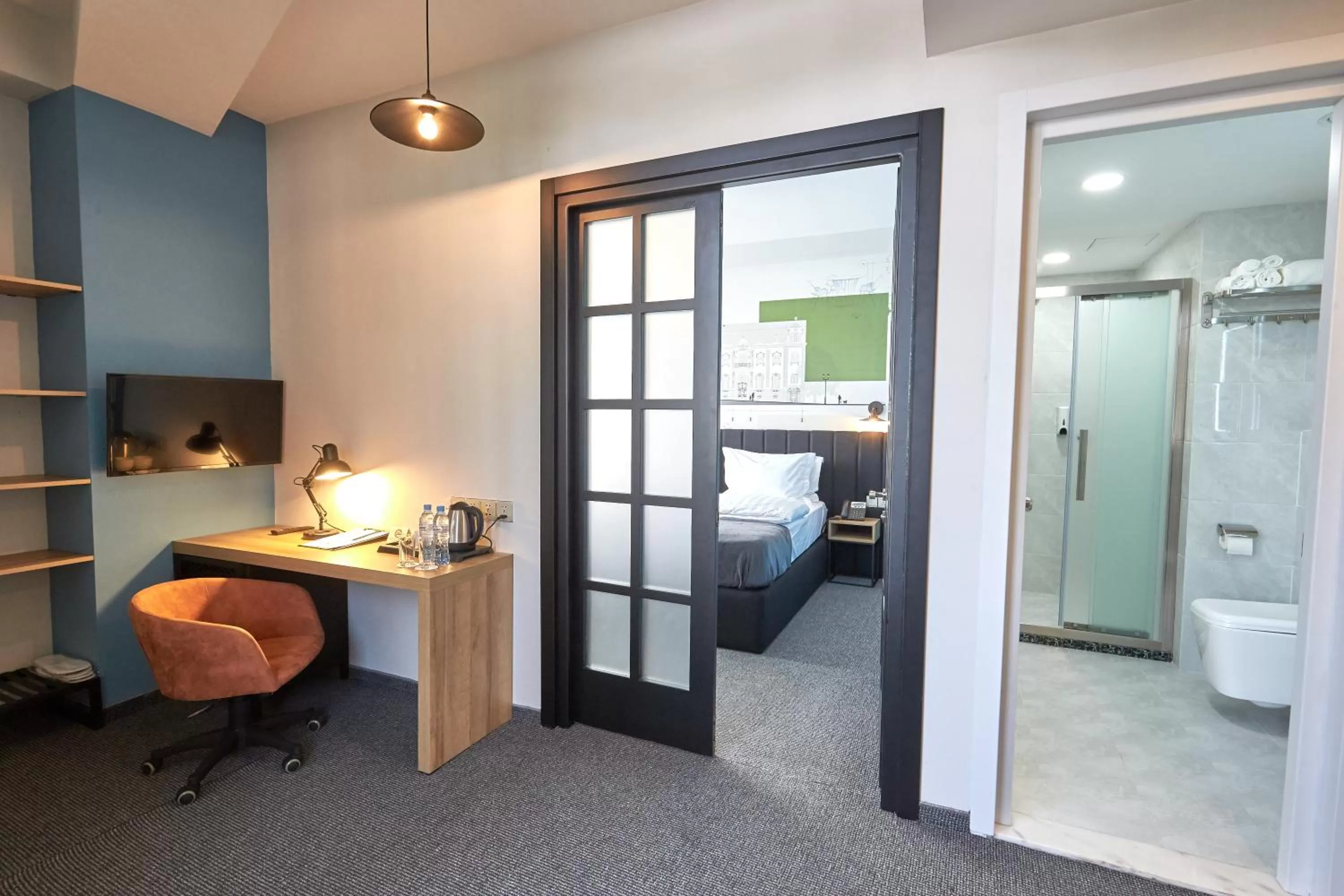 Photo of the whole room in Graphica Tbilisi Hotel