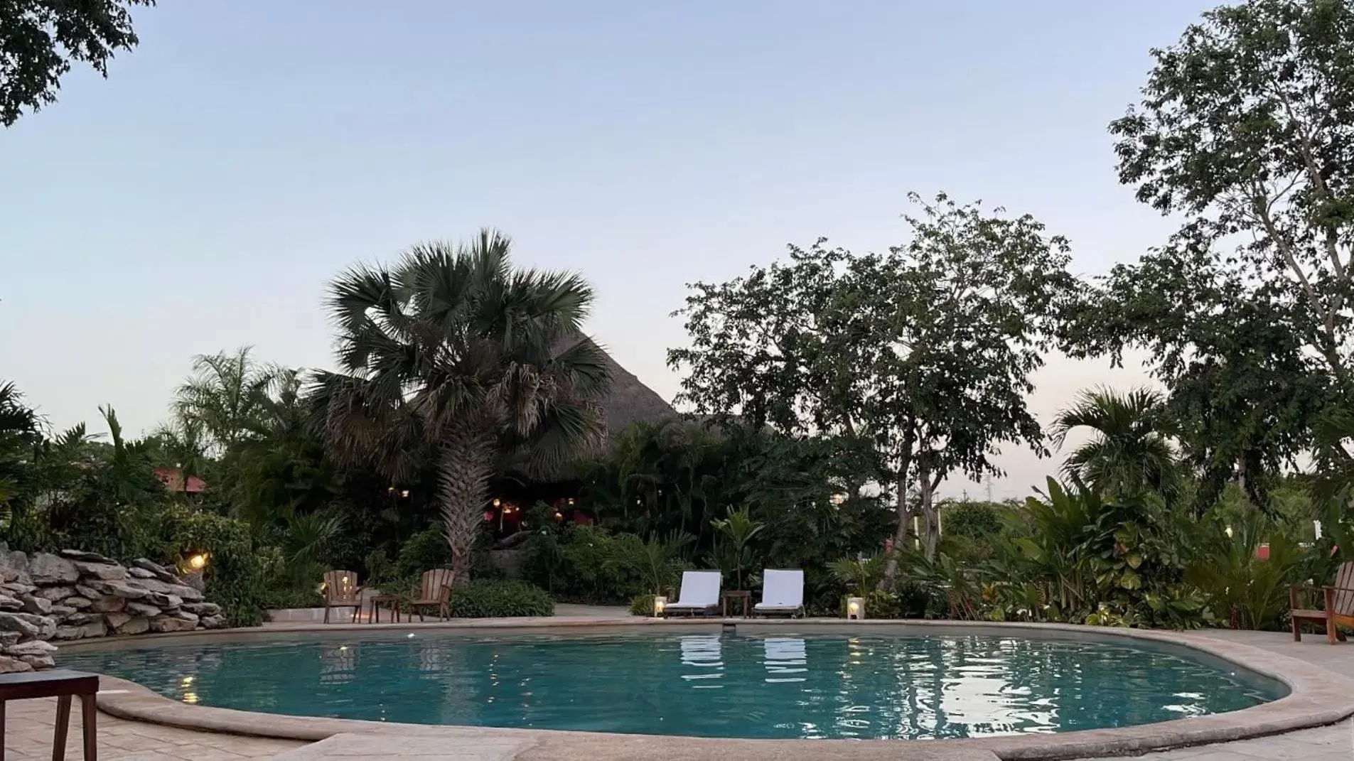 Swimming Pool in Hacienda María Elena Yucatán