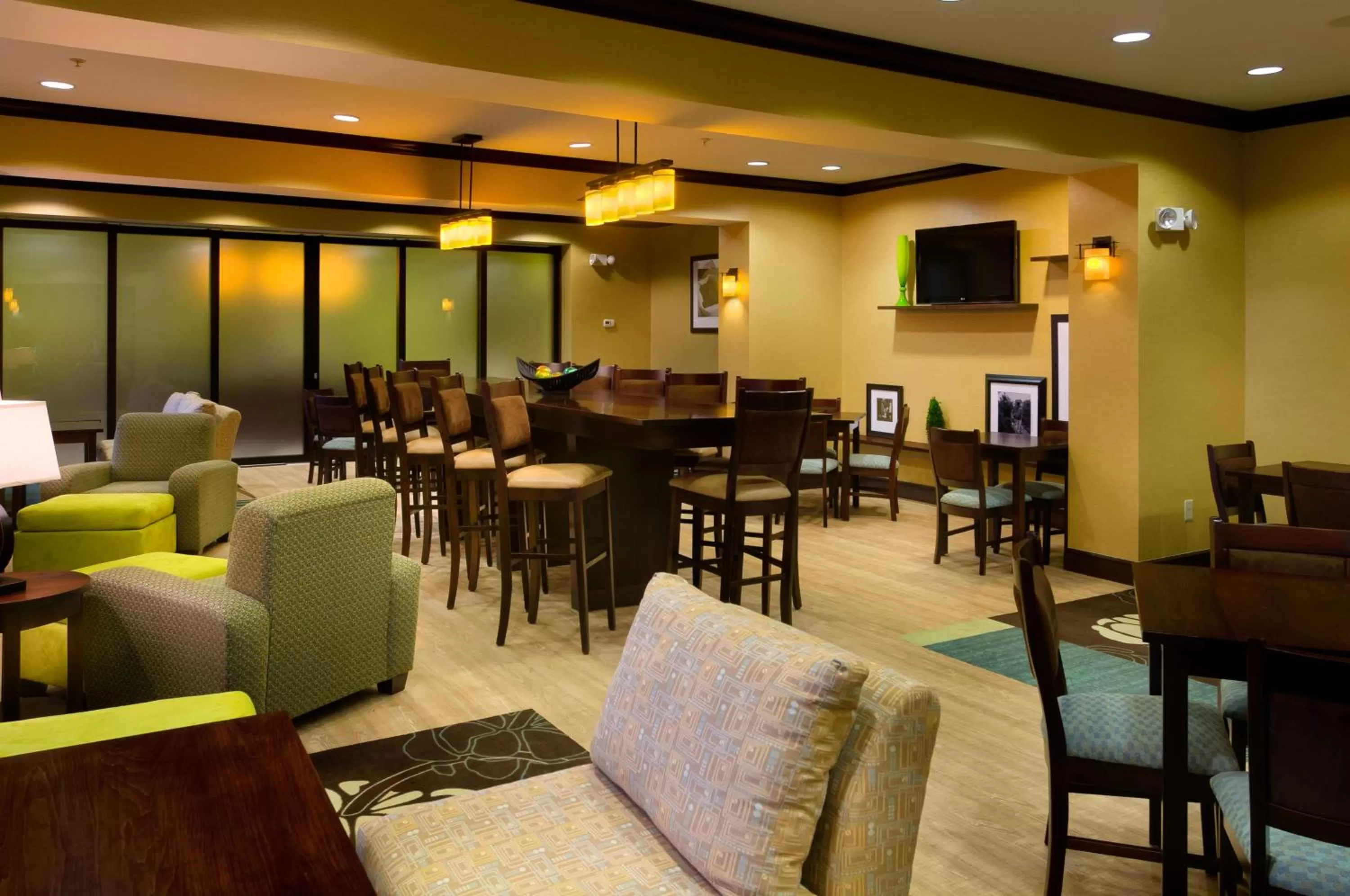 Lobby or reception in Hampton Inn Stow