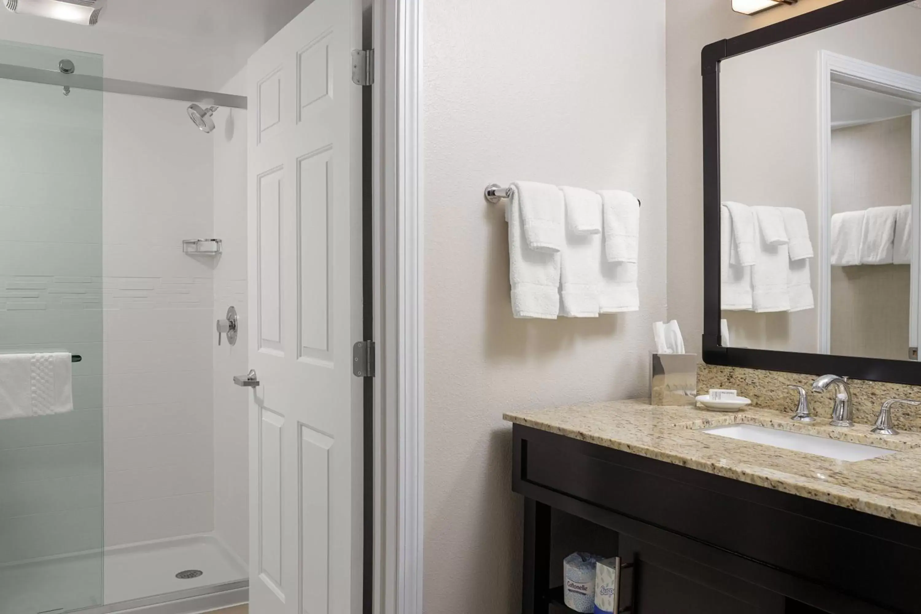 Bathroom in Residence Inn Boston Foxborough