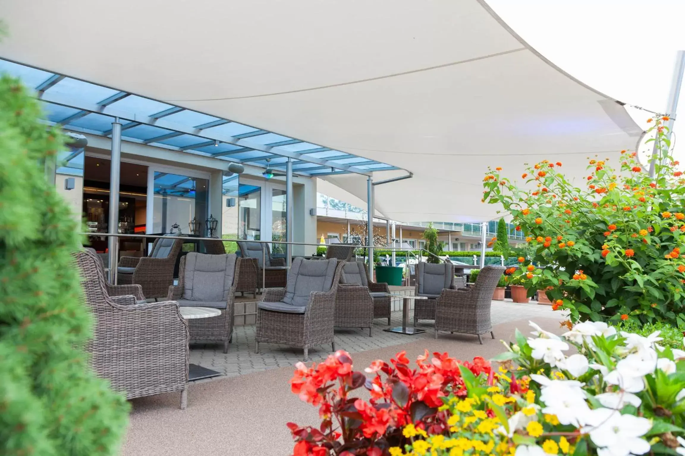 Balcony/Terrace, Restaurant/Places to Eat in Hotel Plattenwirt