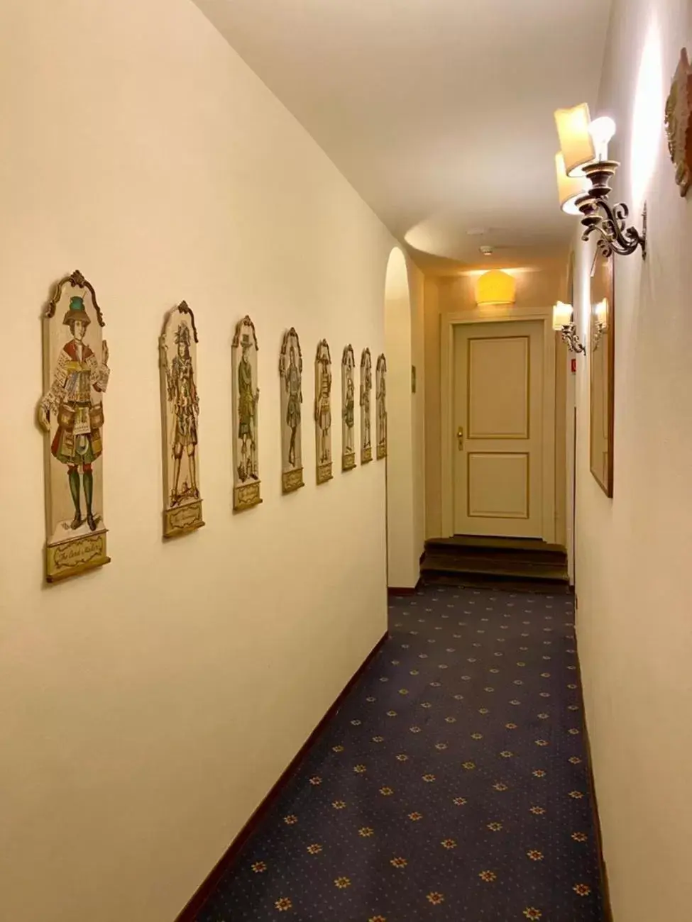 Decorative detail in Hotel Martelli