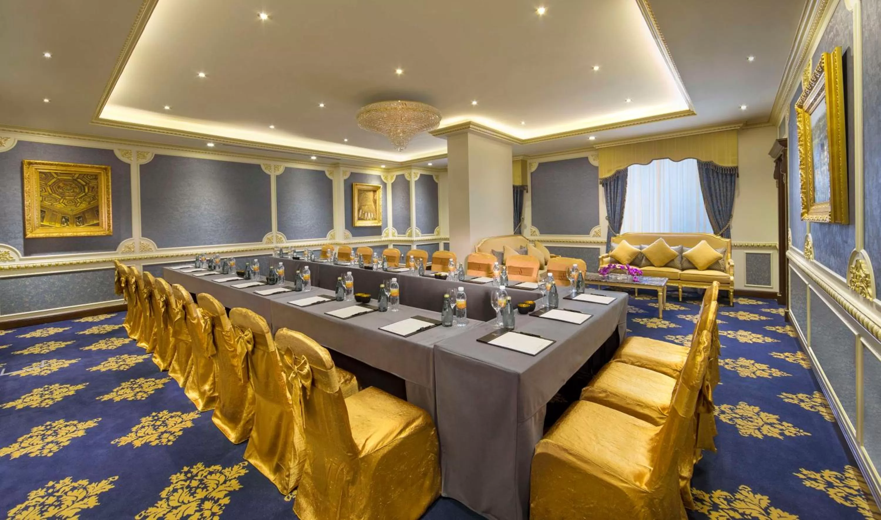 Meeting/conference room in Royal Rose Abu Dhabi, a Curio Collection by Hilton Affiliated Hotel