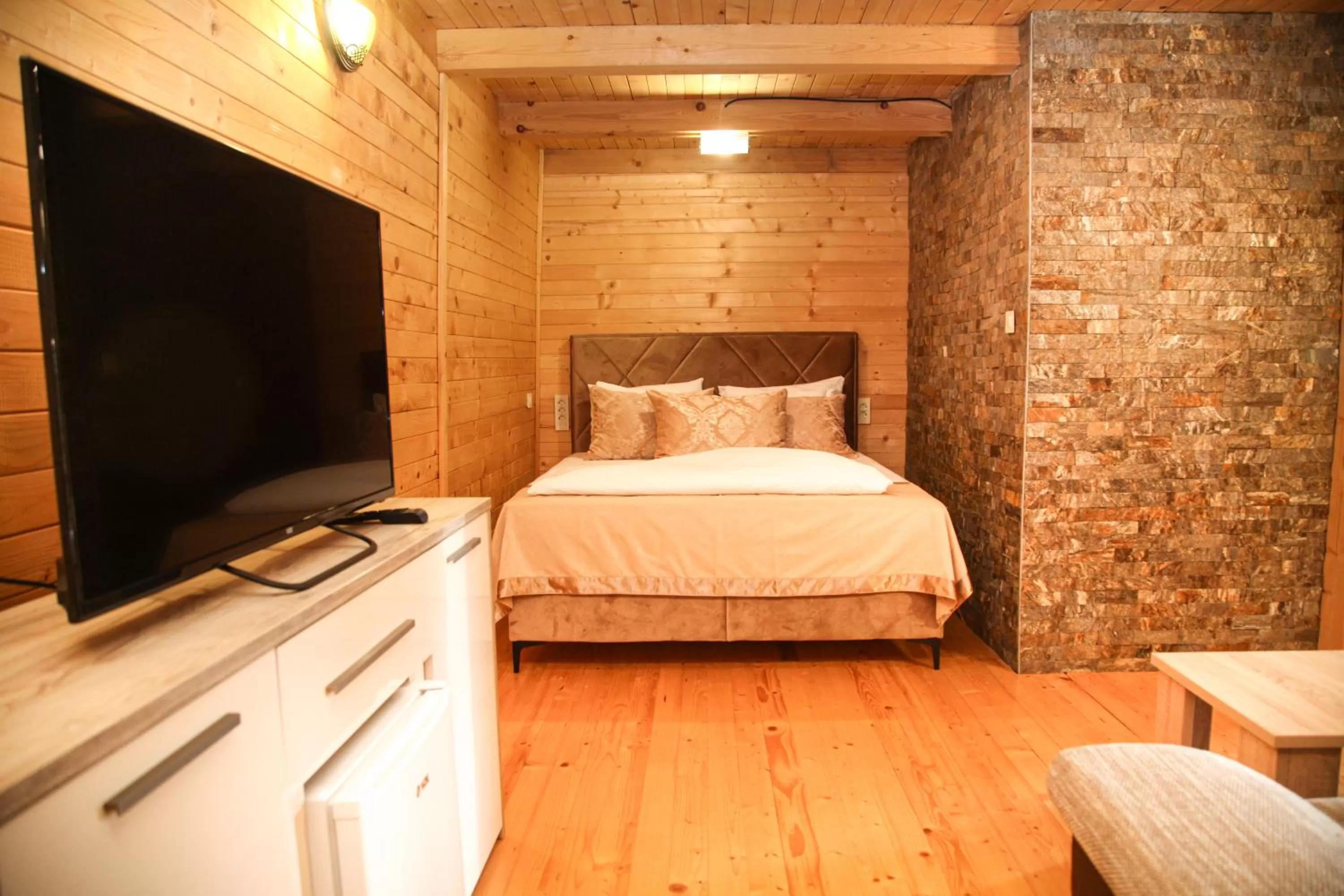 Bed in S Club Resort Hotel Aqua Park and Spa