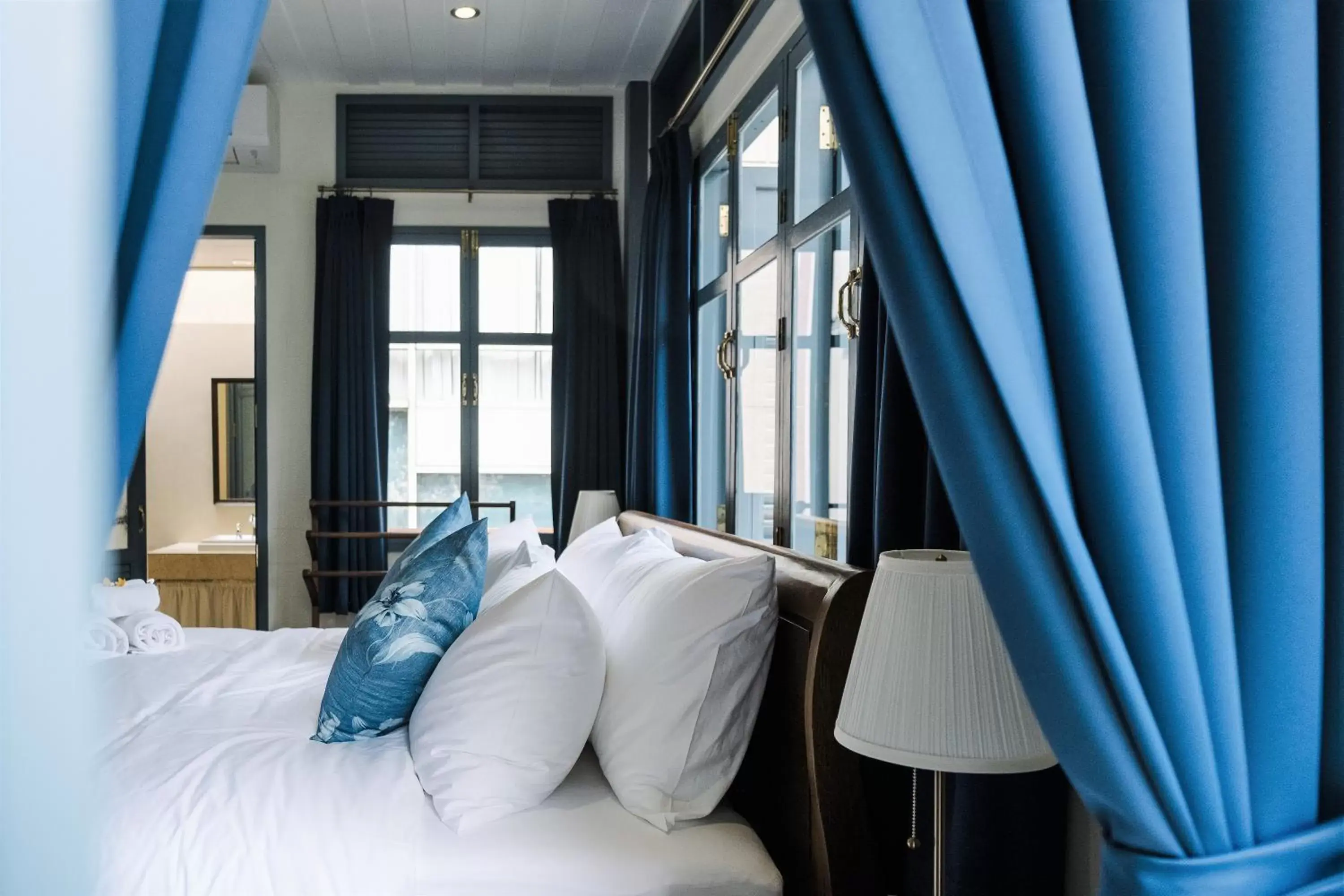 Bed in Baan Vajra Bed in Baan Vajra