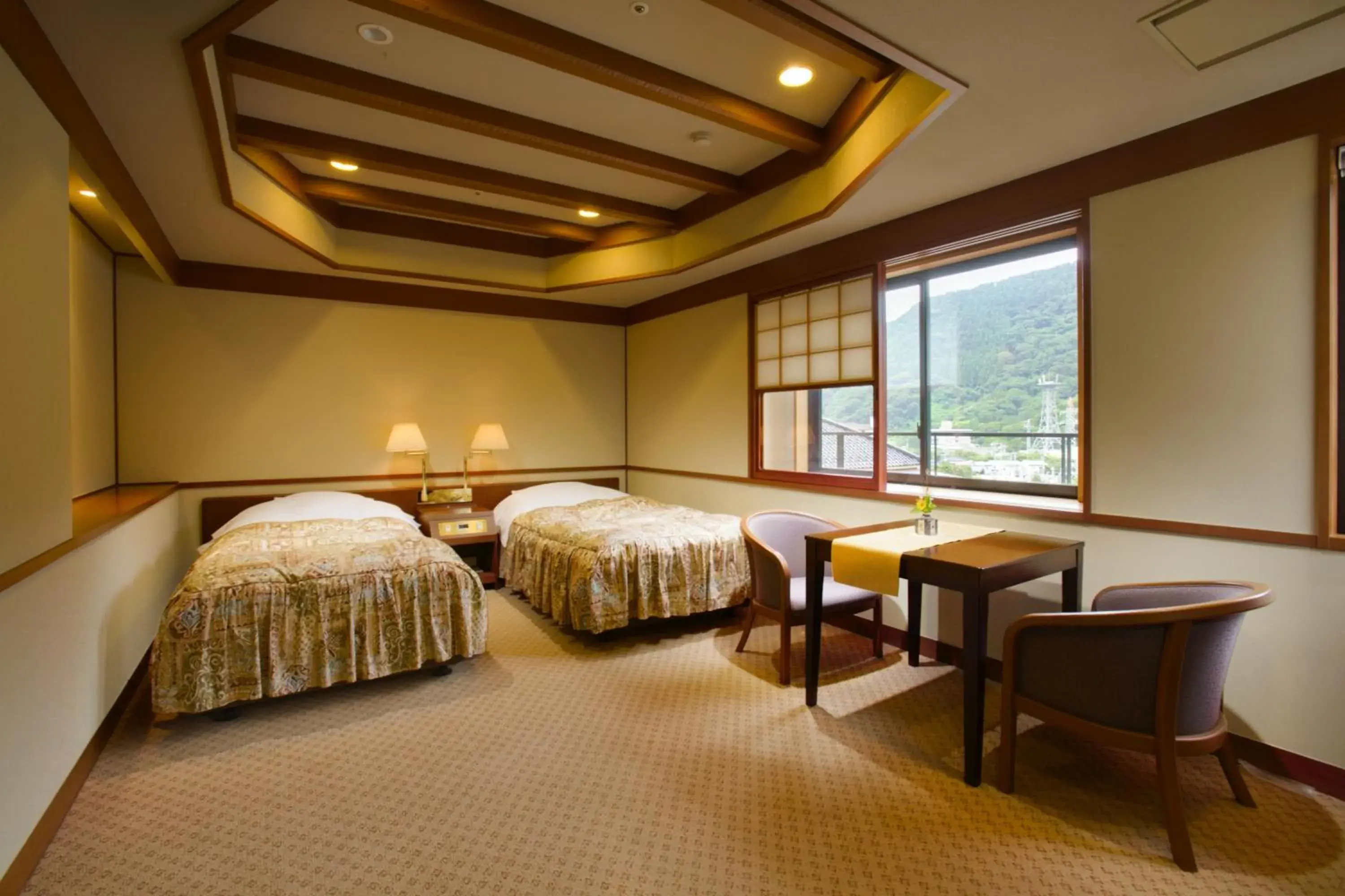 Twin Room - single occupancy in Ryokan Tachibanaya