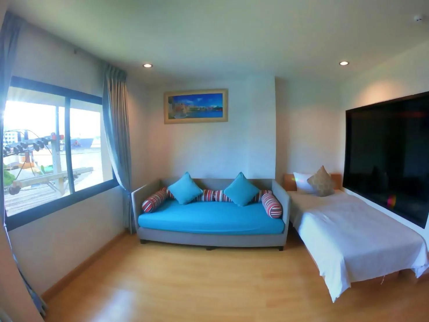 Bed in Klongrien Boutique Hotel