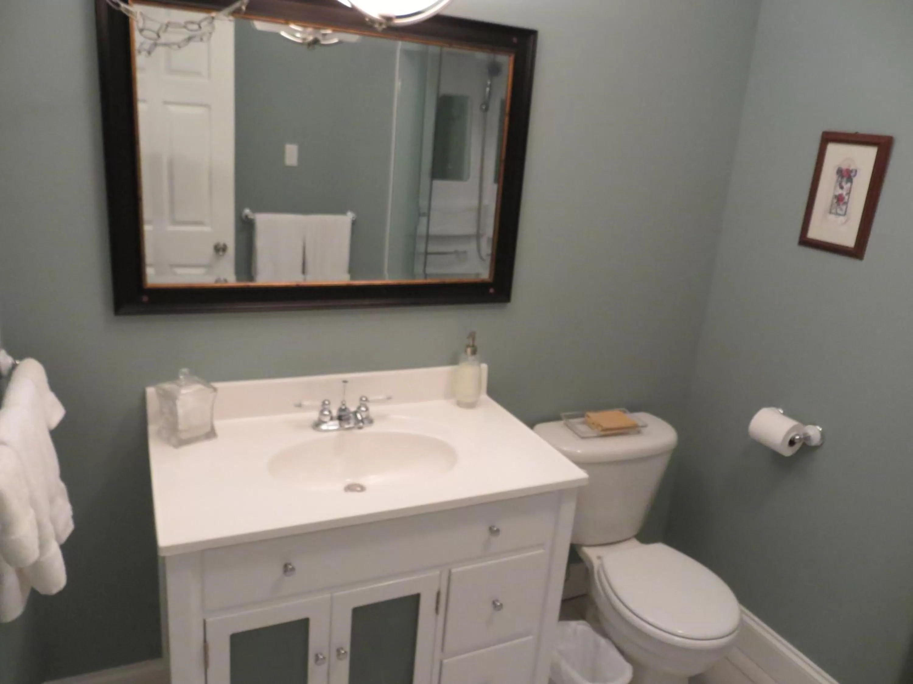 Toilet in Lancaster Inn B&B