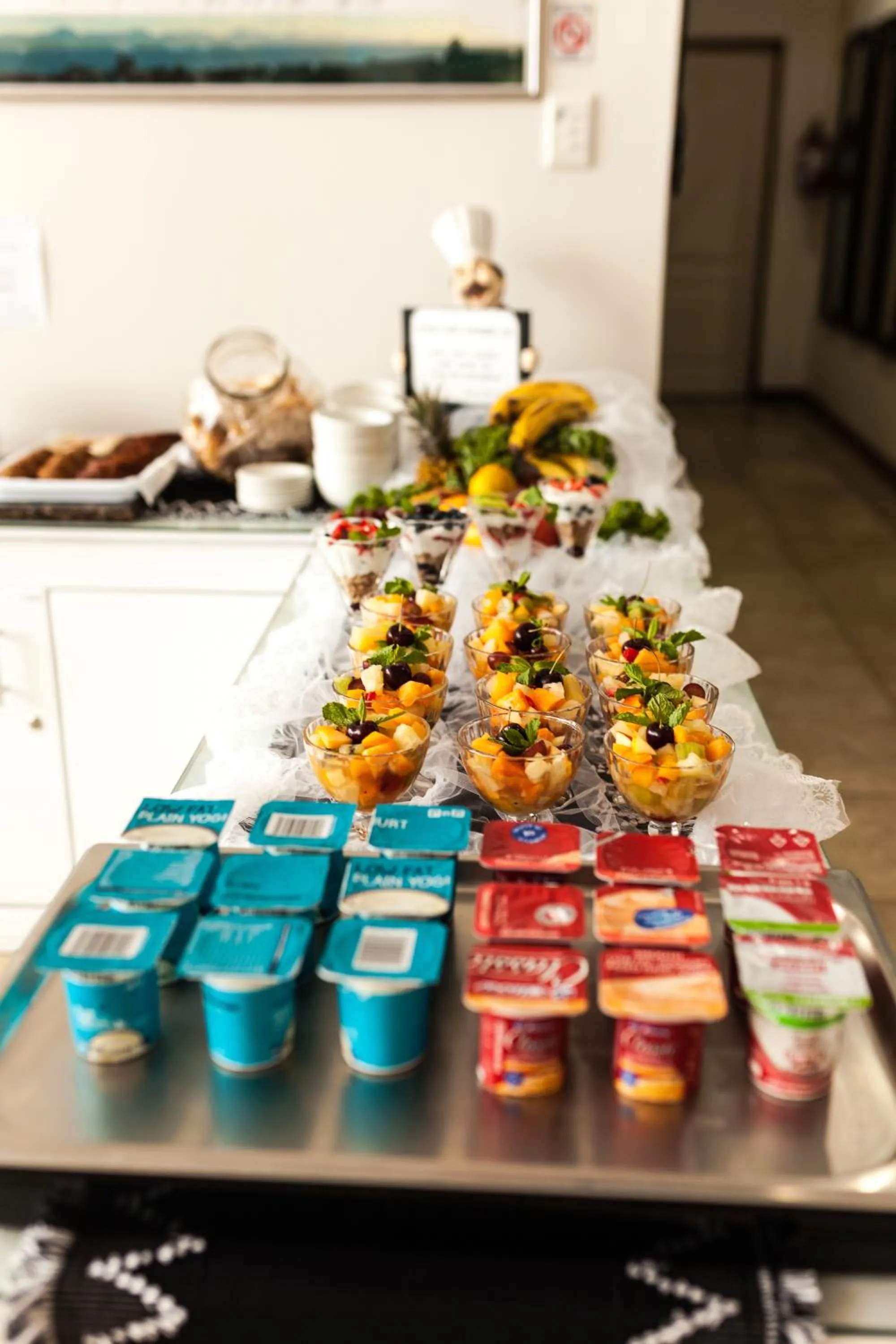 Continental breakfast in Bar-t-nique Guest House