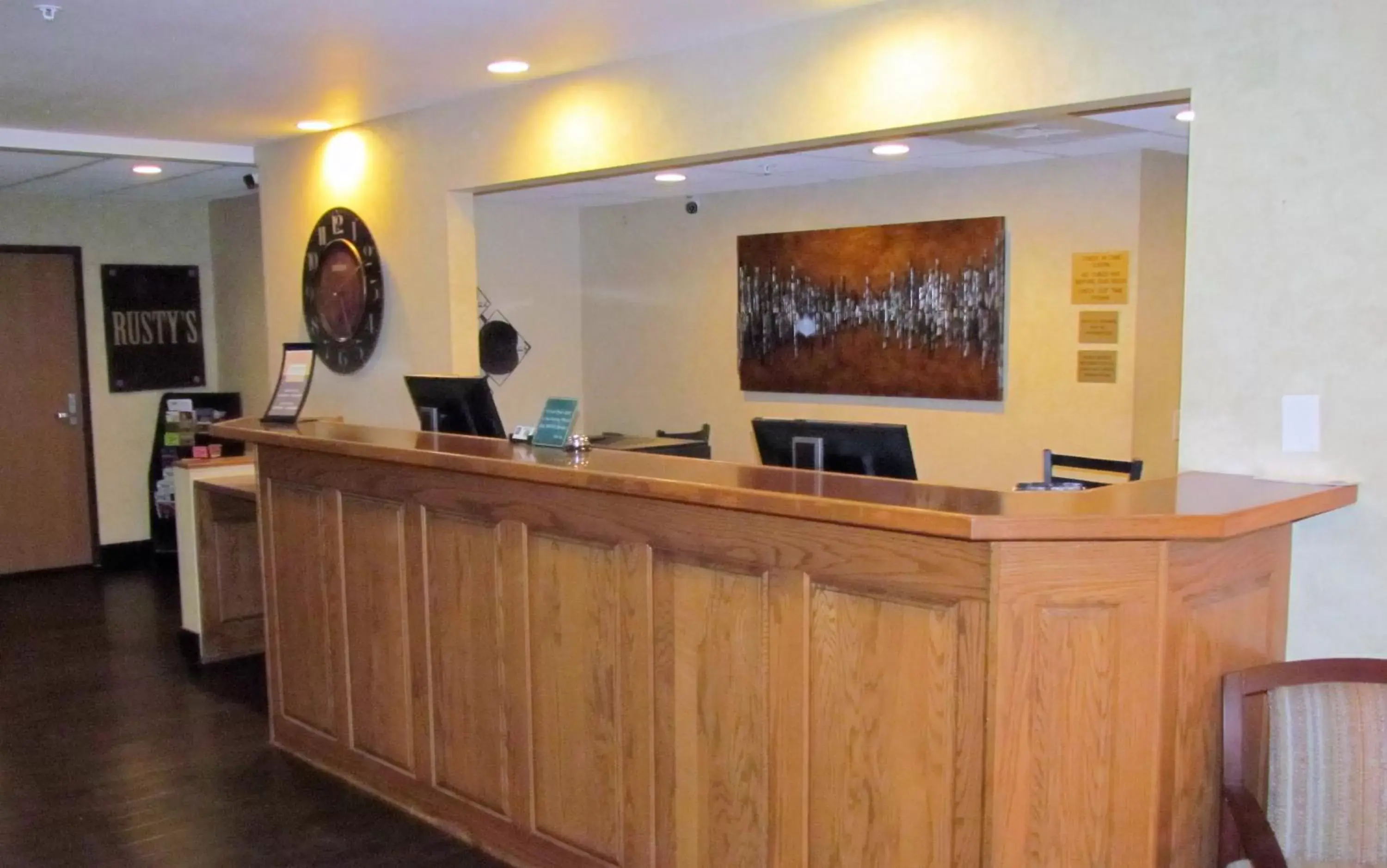 Lobby or reception in Oak Hill Inn & Suites Lobby or reception in Oak Hill Inn & Suites