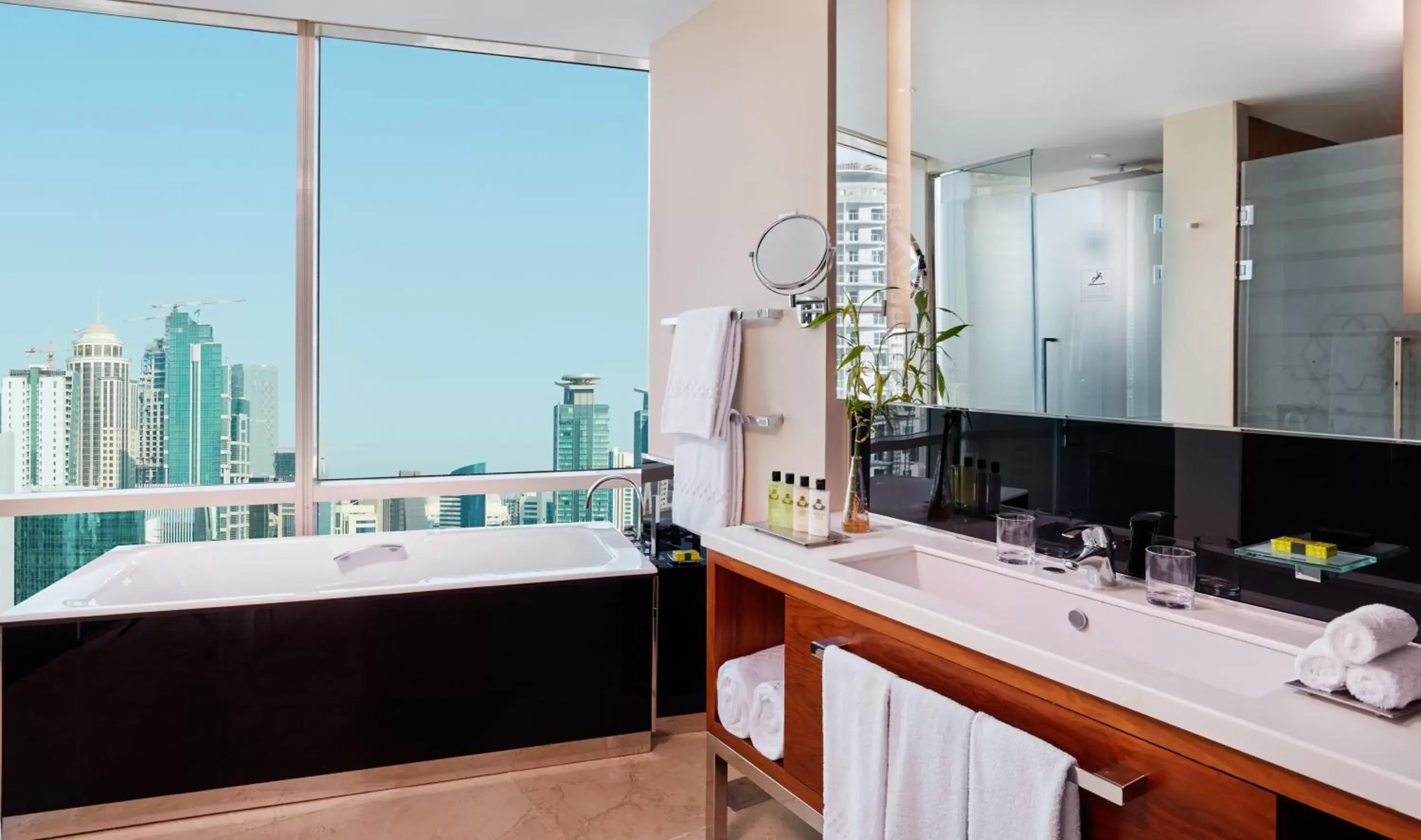 Bathroom in InterContinental Doha The City by IHG Bathroom in InterContinental Doha The City by IHG