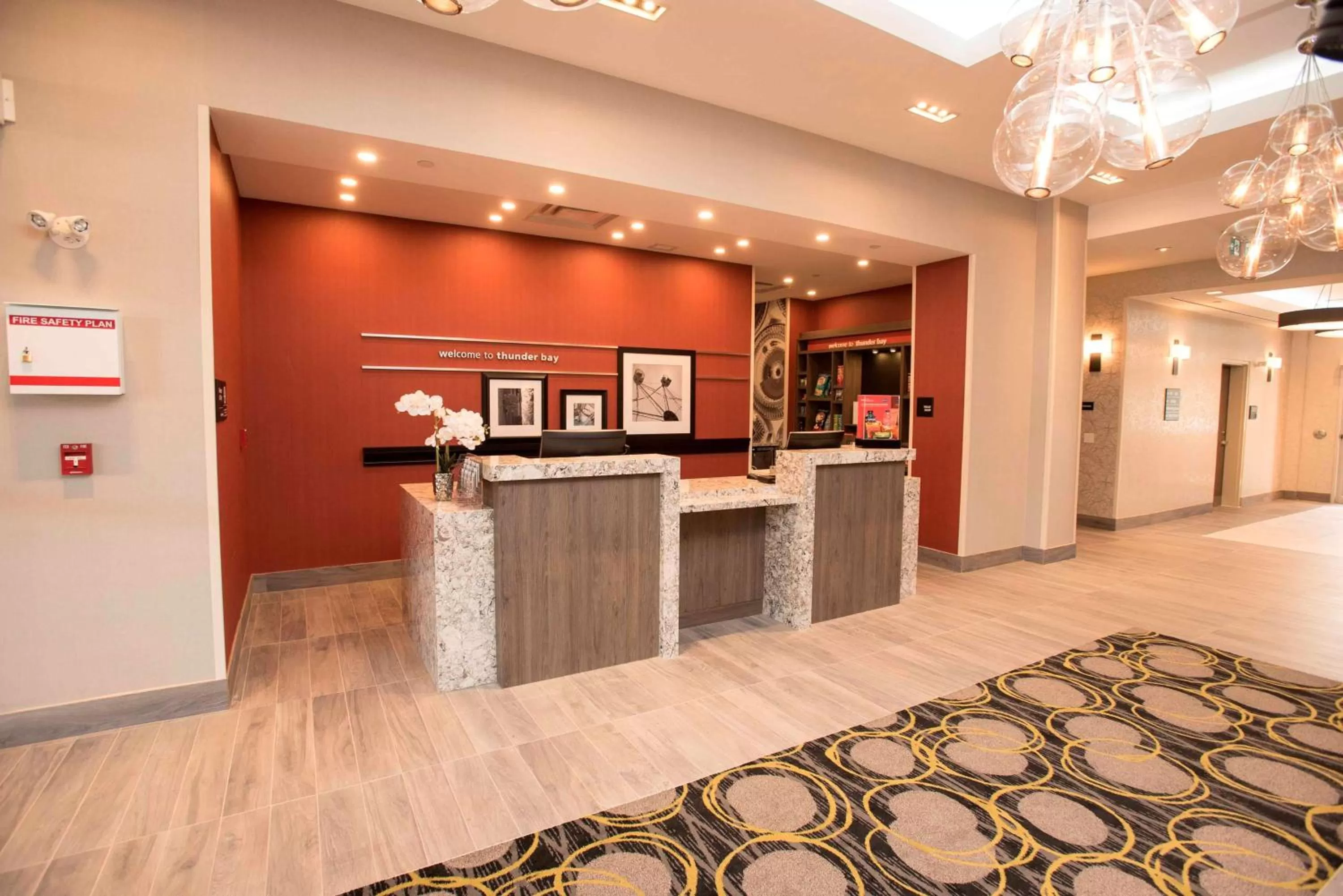 Lobby or reception in Hampton Inn & Suites by Hilton Thunder Bay