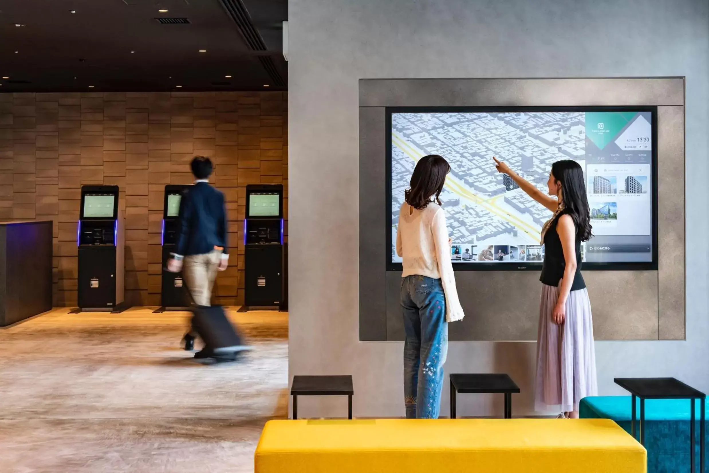 Lobby or reception in Prince Smart Inn Kyoto Shijo Omiya Lobby or reception in Prince Smart Inn Kyoto Shijo Omiya