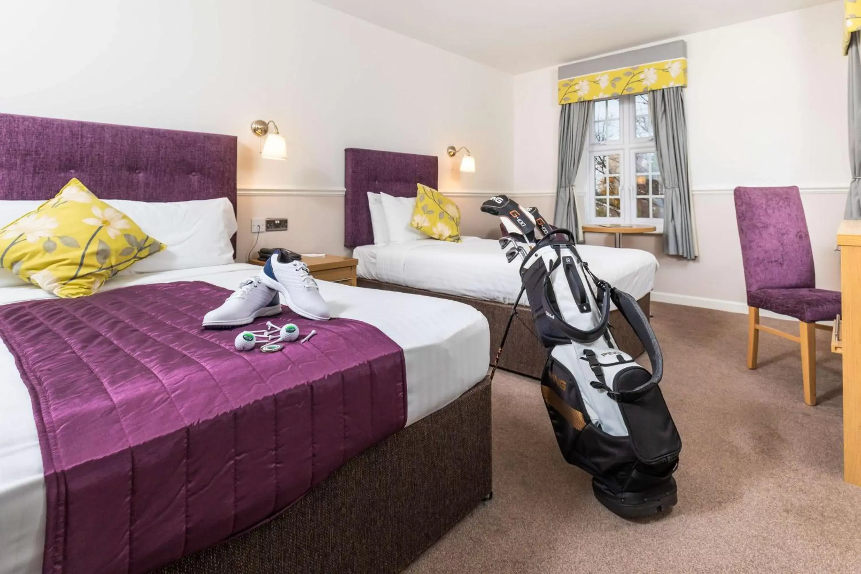 Family Room with a Double and a Single Bed in Worcester Bank House Hotel Spa & Golf; BW Premier Collection