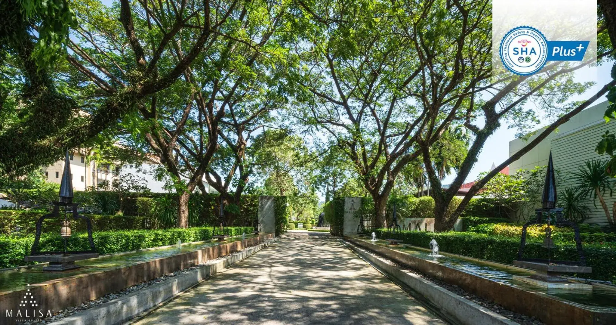 Facade/entrance in Malisa Villa Suites - SHA Extra Plus Facade/entrance in Malisa Villa Suites - SHA Extra Plus