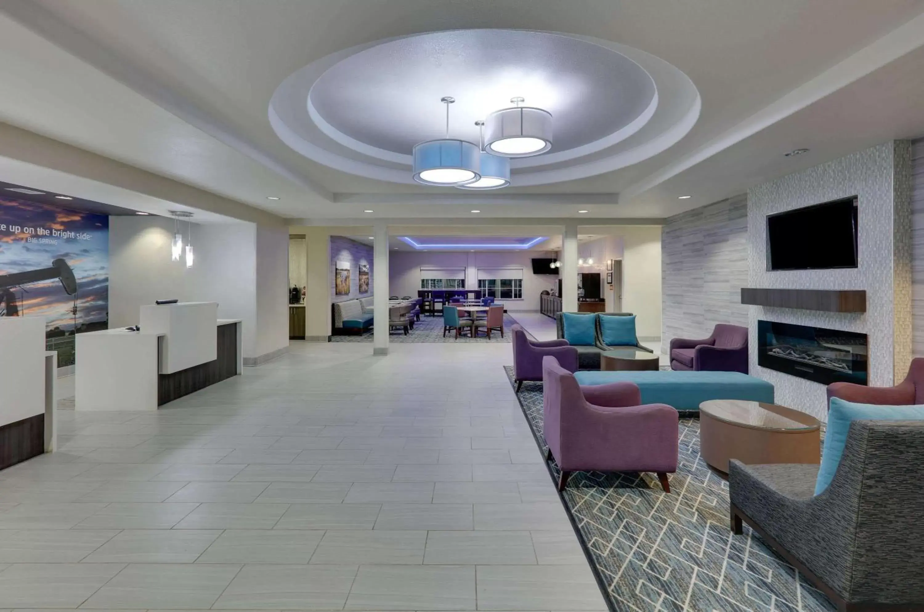 Lobby or reception in La Quinta by Wyndham Big Spring Lobby or reception in La Quinta by Wyndham Big Spring