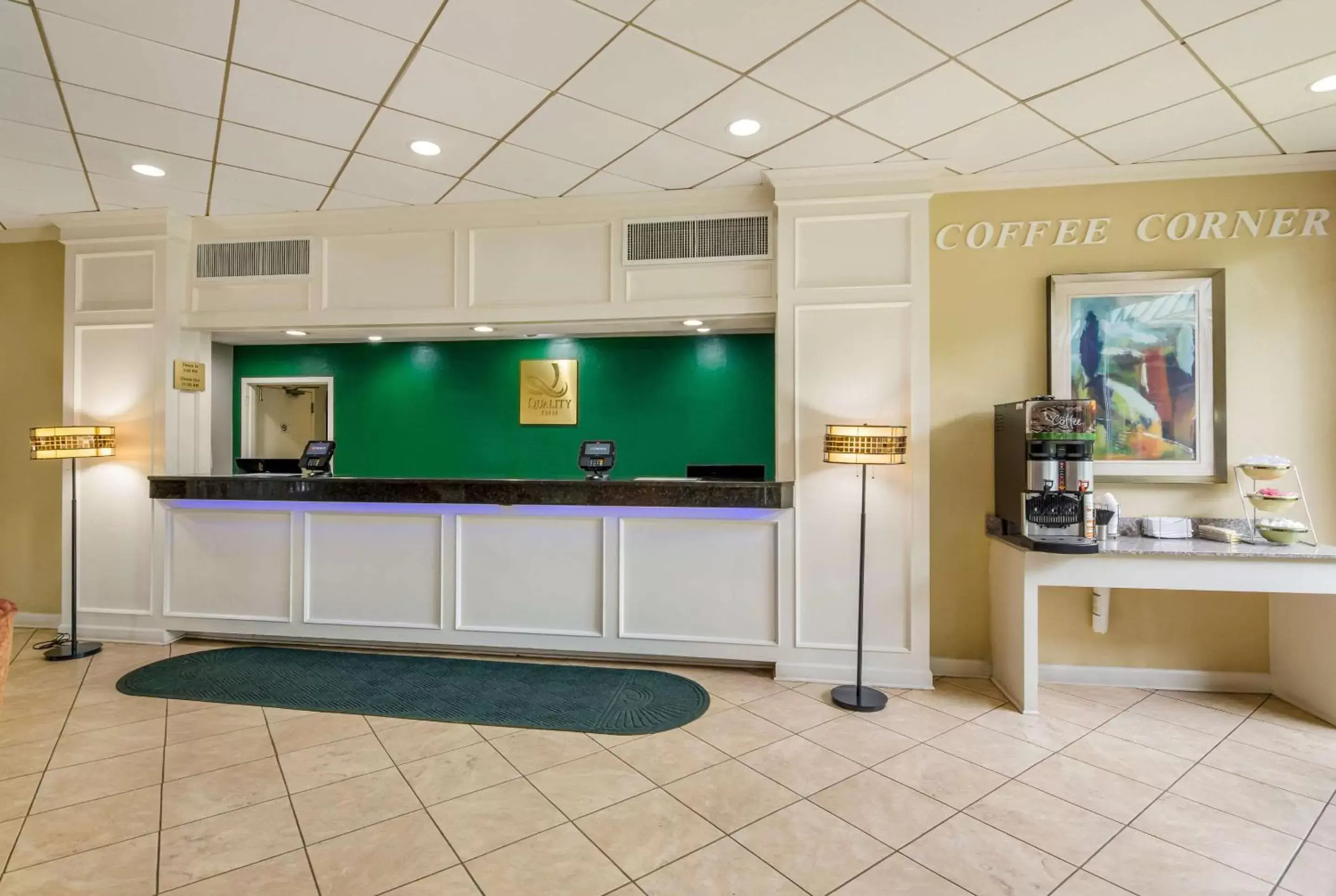 Lobby or reception, Lobby/Reception in Quality Inn Roanoke Airport