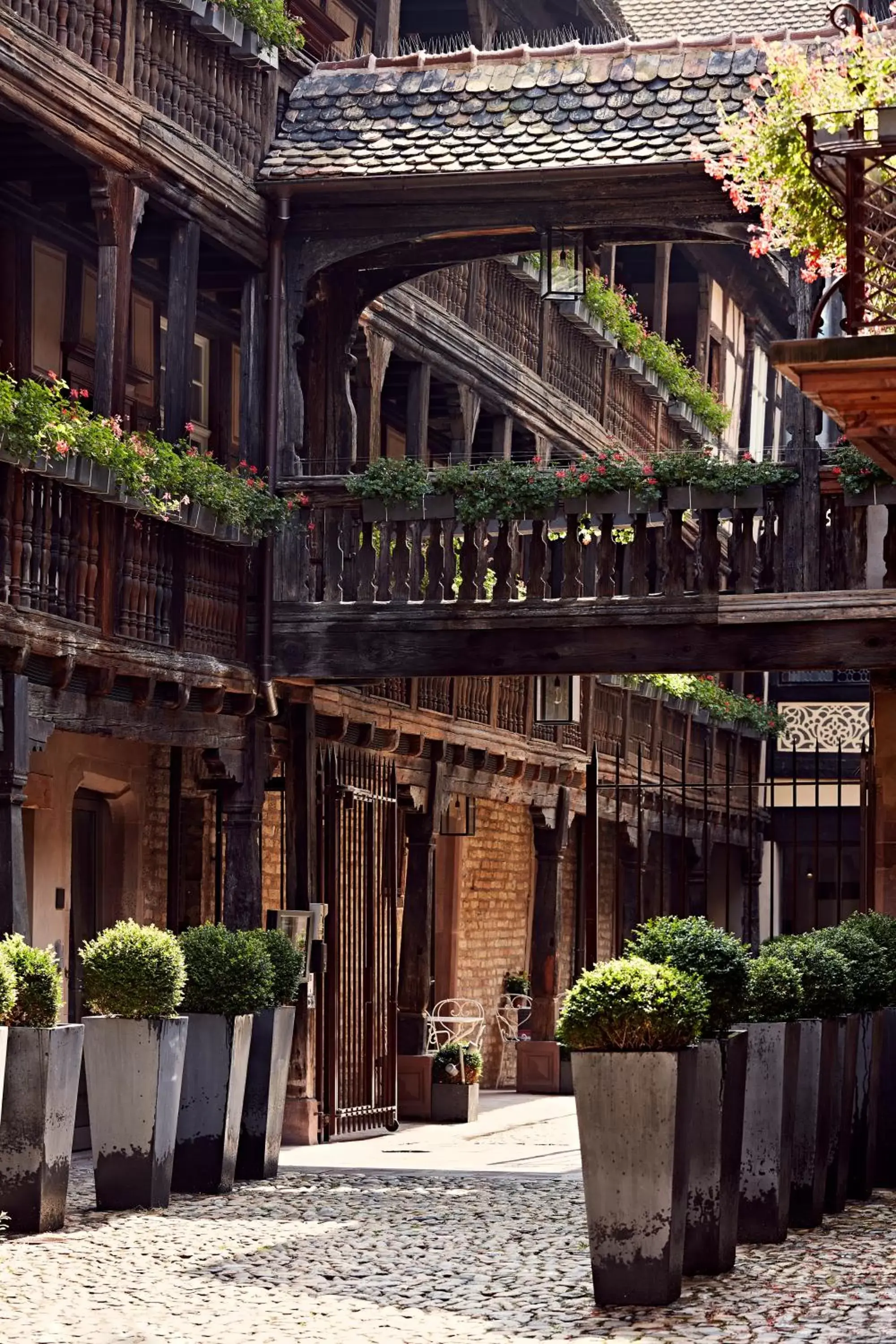 Patio, Patio/Outdoor Area in Hotel Cour du Corbeau Strasbourg - MGallery