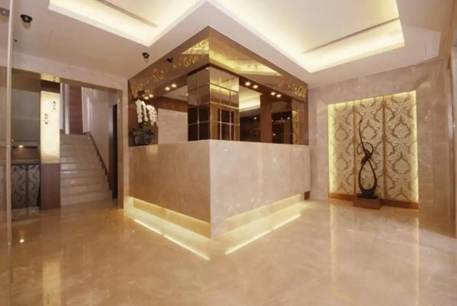 Lobby or reception in Guide Hotel Taipei NTU Lobby or reception in Guide Hotel Taipei NTU