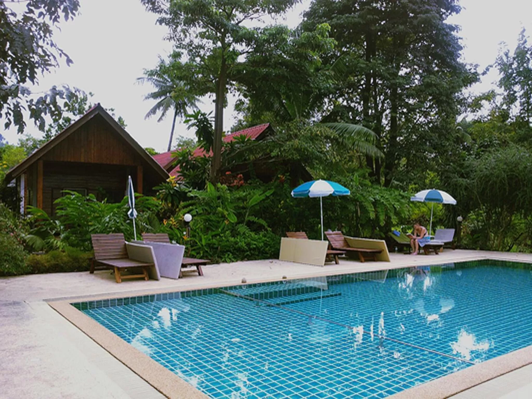 Swimming pool in Krathom Khaolak Resort