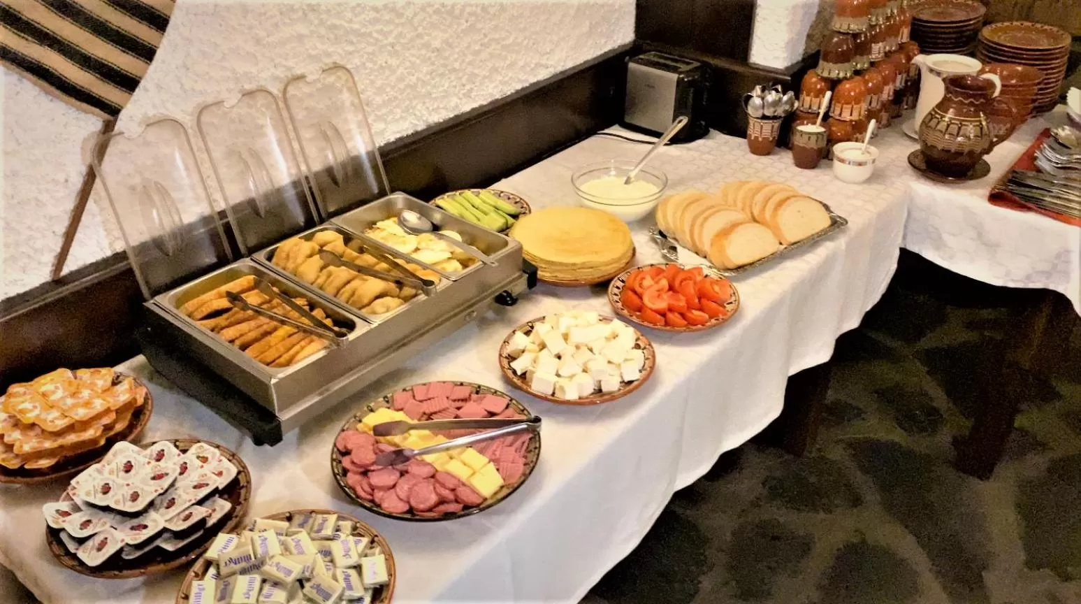 Breakfast in Aneli Hotel