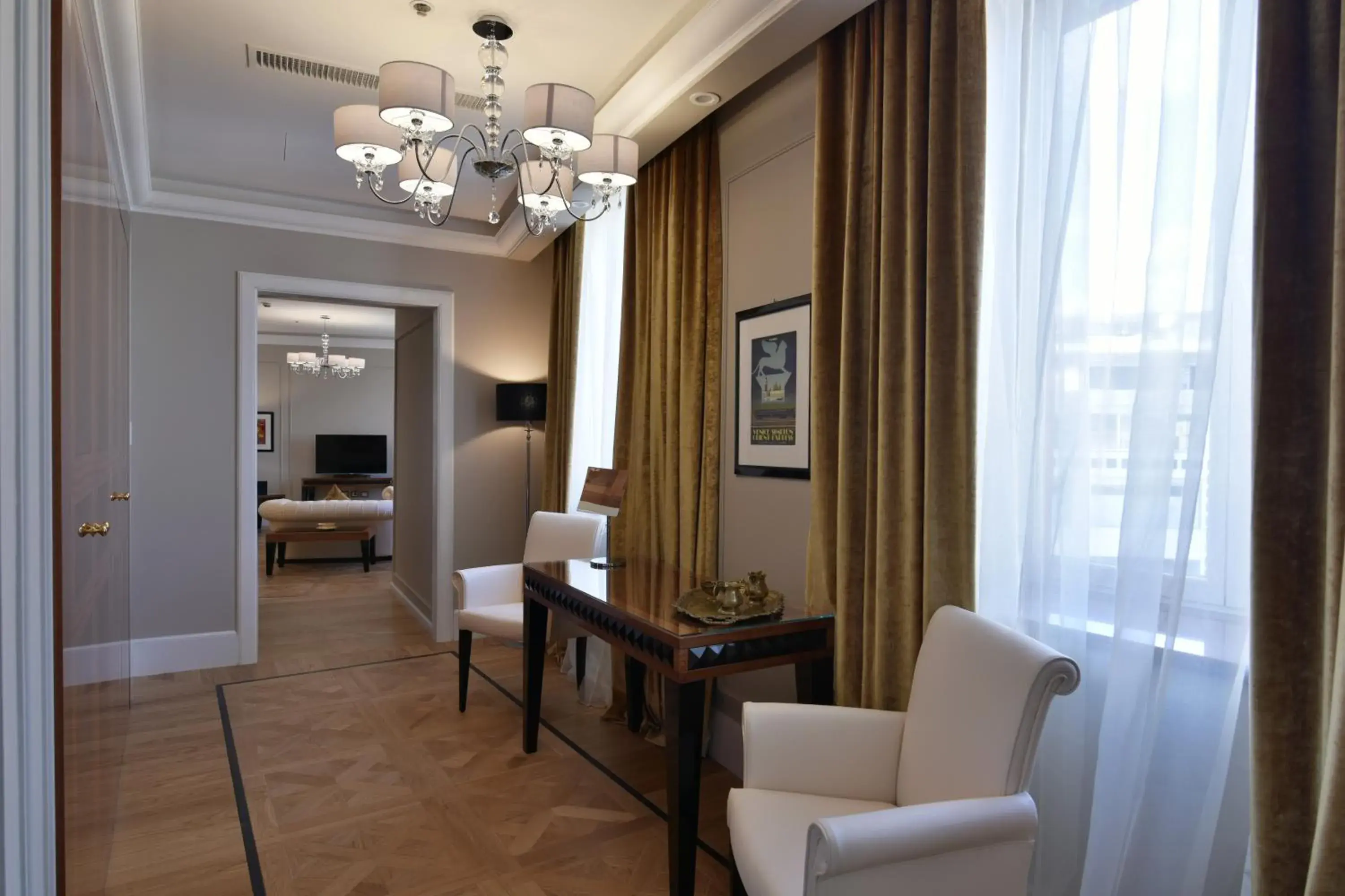 Seating area in Grand Hotel Yerevan - Small Luxury Hotels of the World