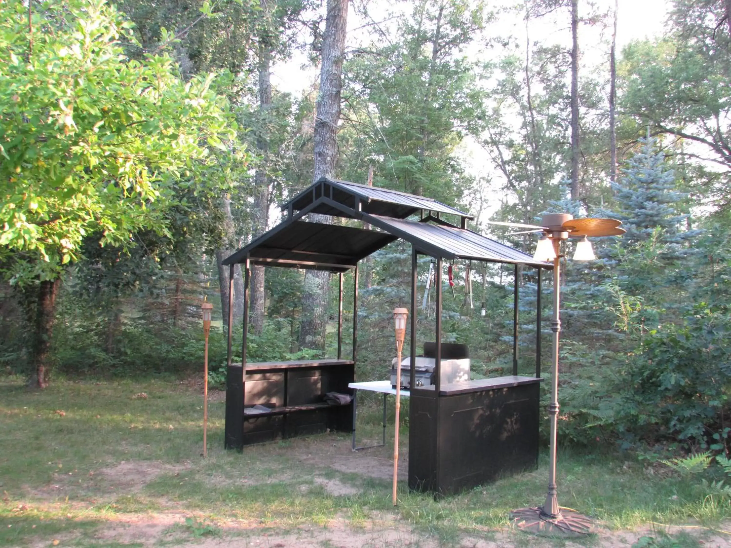 BBQ facilities, Garden in Best Bear Lodge