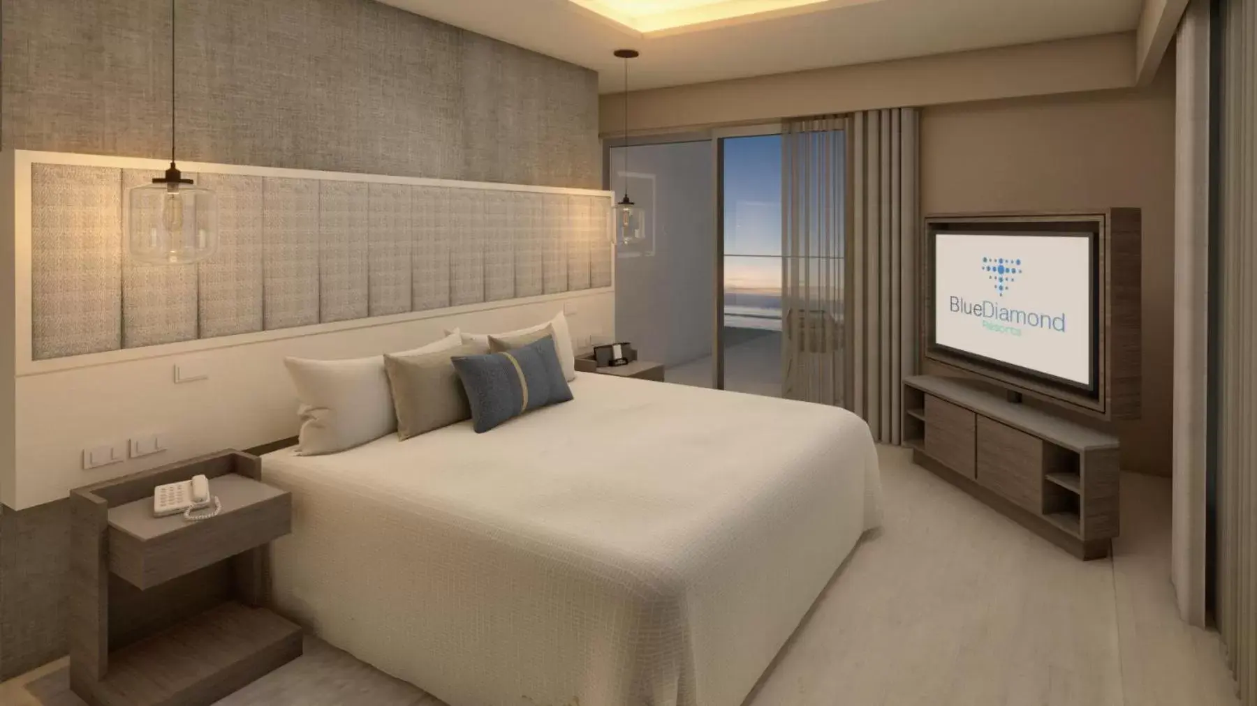 Bed in Hideaway at Royalton Blue Waters, An Autograph Collection all-Inclusive Resort - Adults Only