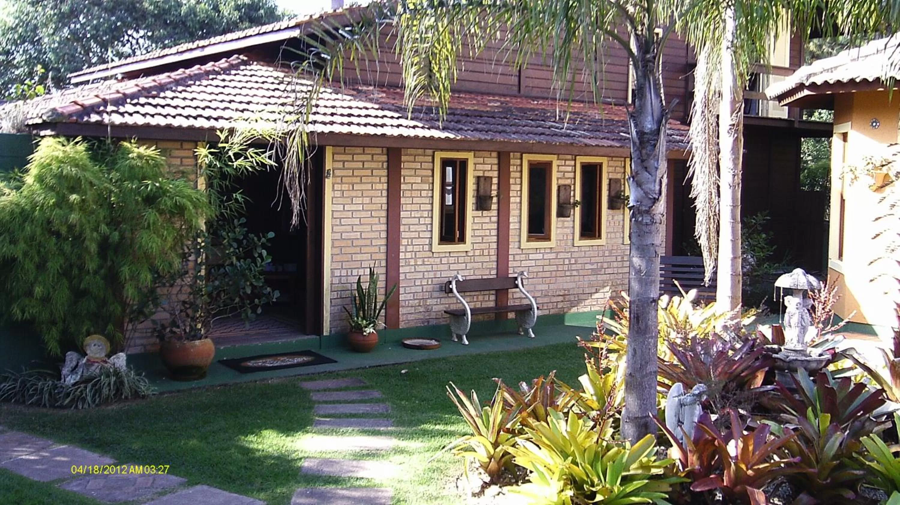 Garden in Pousada Ilha dos Anjos