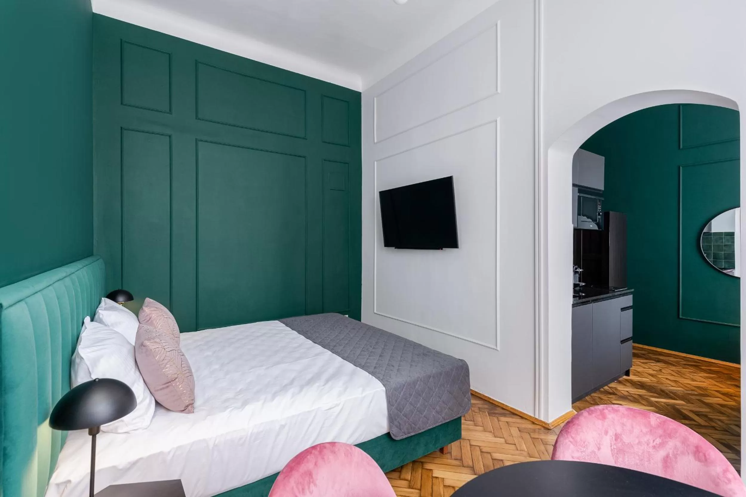 Bedroom, Bed in Wawel Boutique Residence - Krakow Old Town