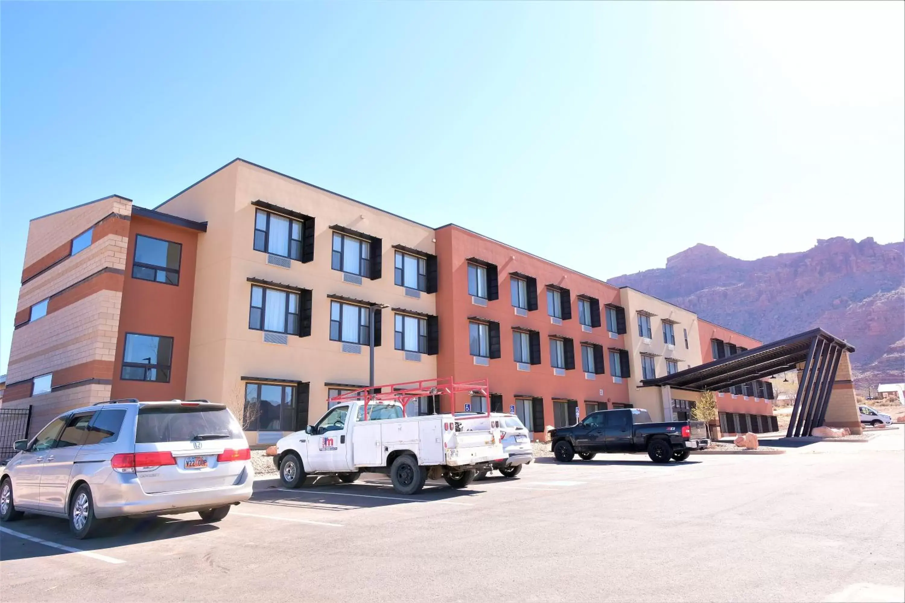 Property building in Scenic View Inn & Suites Moab