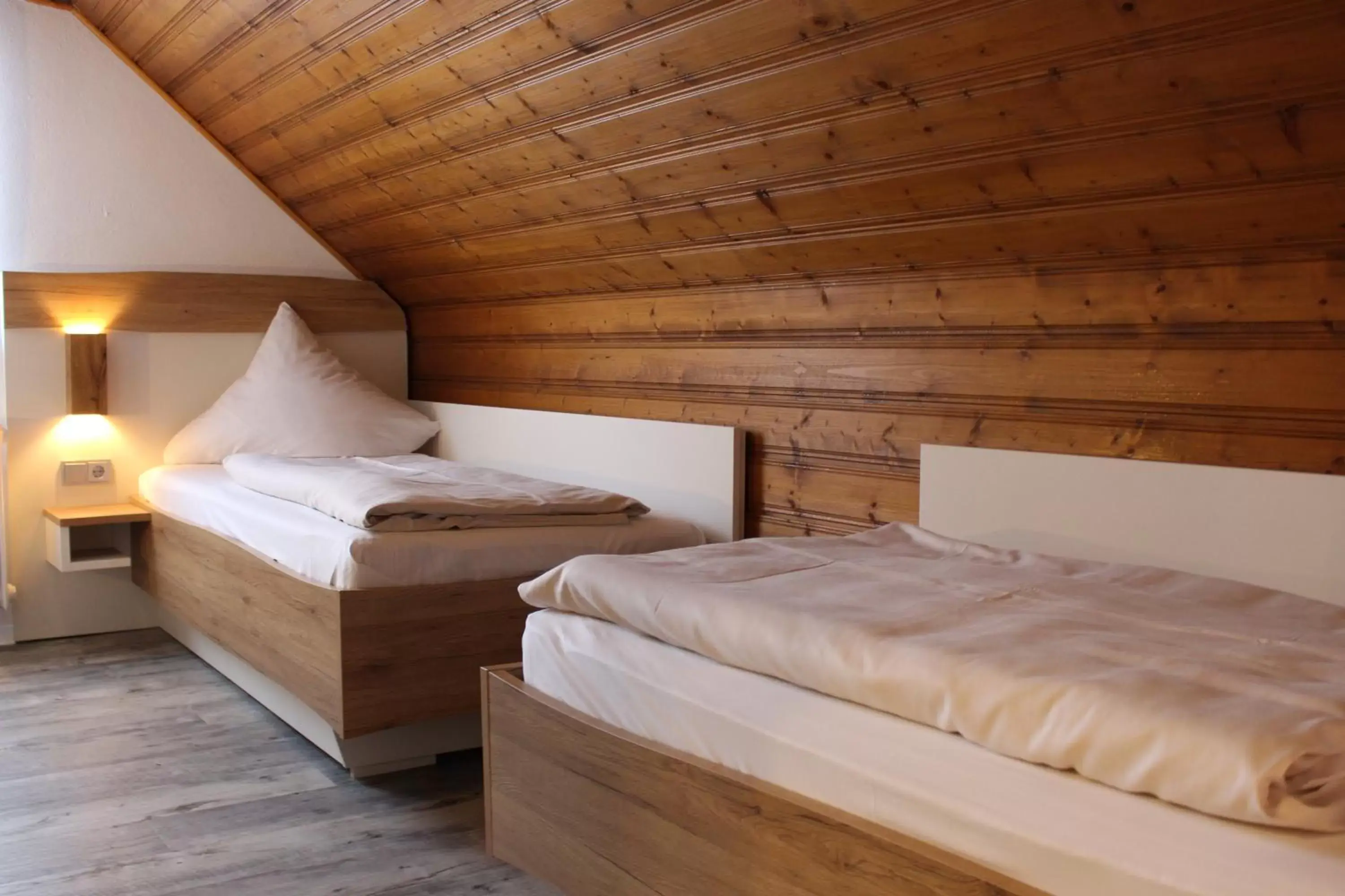 Bedroom, Bed in Genussgasthof Fuldaquelle & Berghof Wasserkuppe