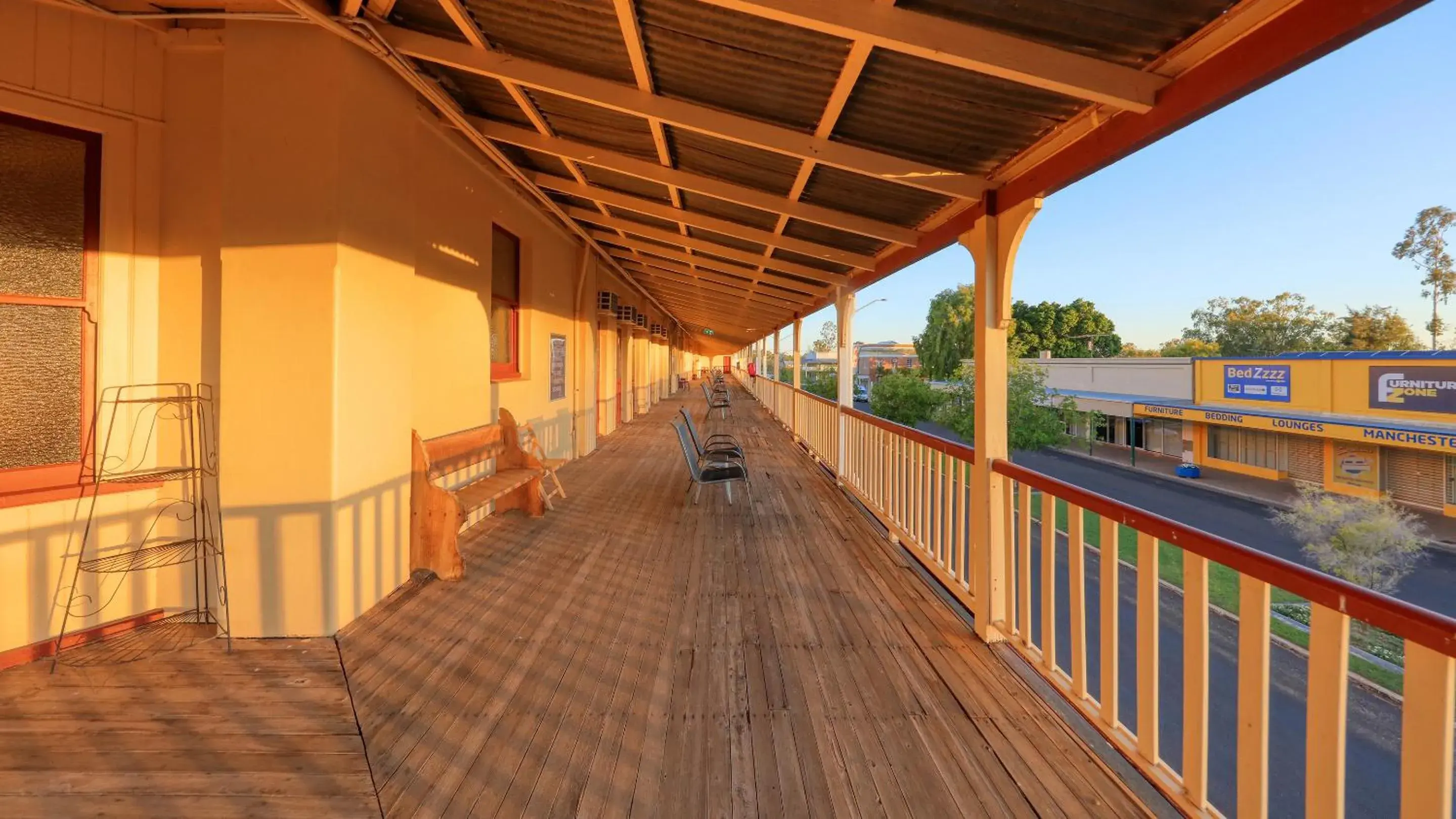 Balcony/Terrace in Hotel Corones