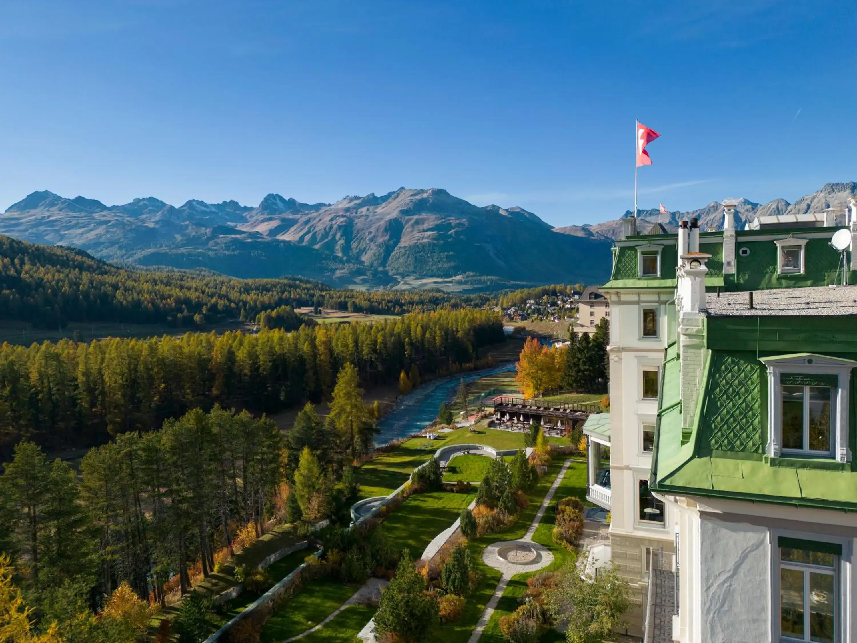 Property building in Grand Hotel Kronenhof