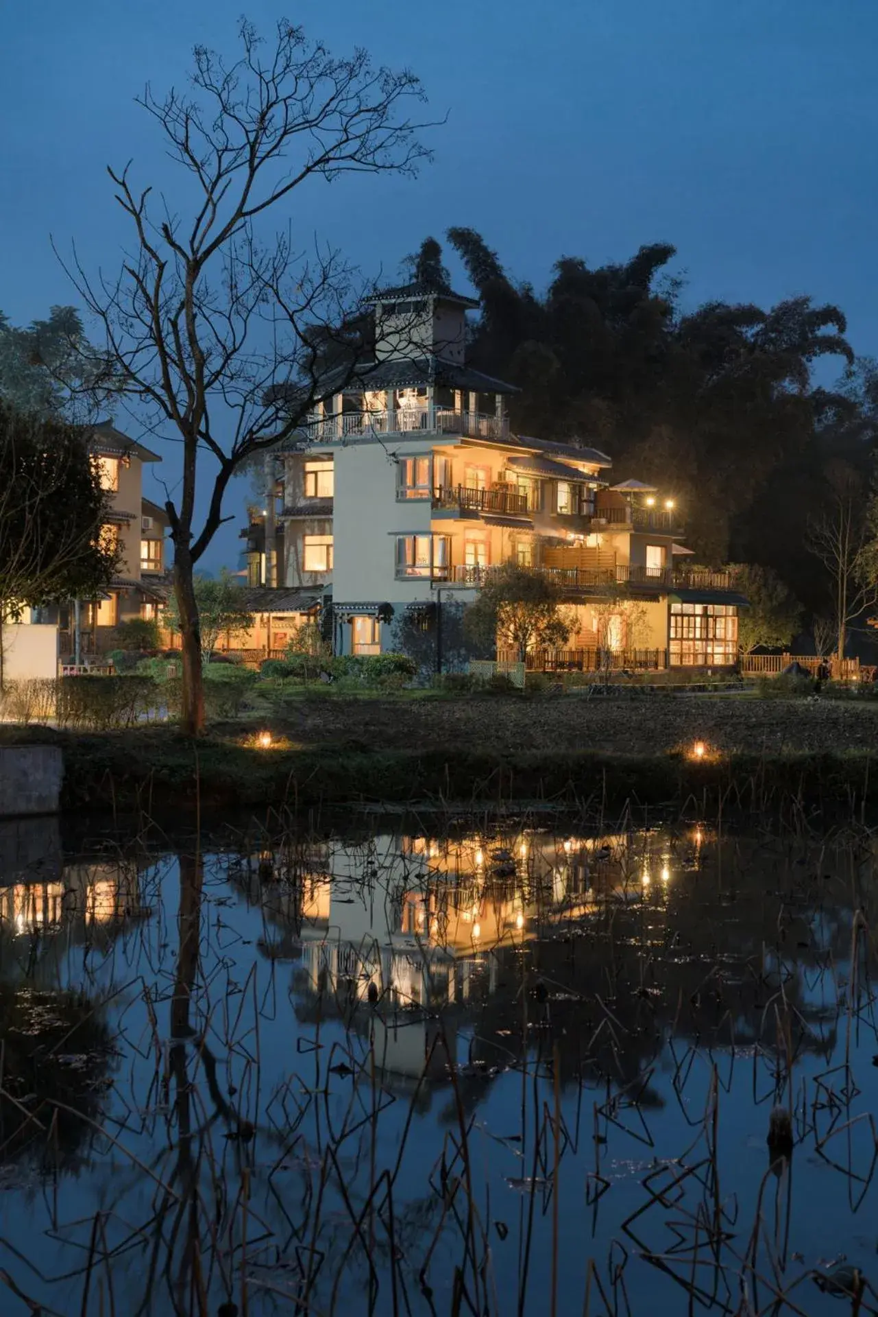 Property Building in Yangshuo Moondance Hotel