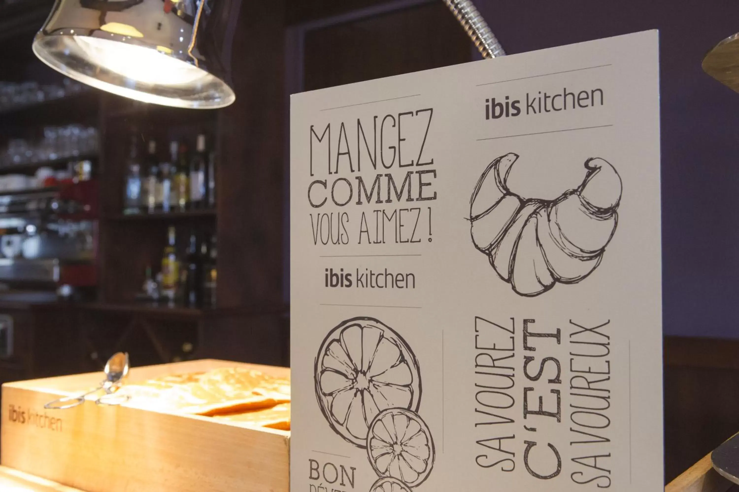 Restaurant/places to eat in ibis Lille Lomme Centre