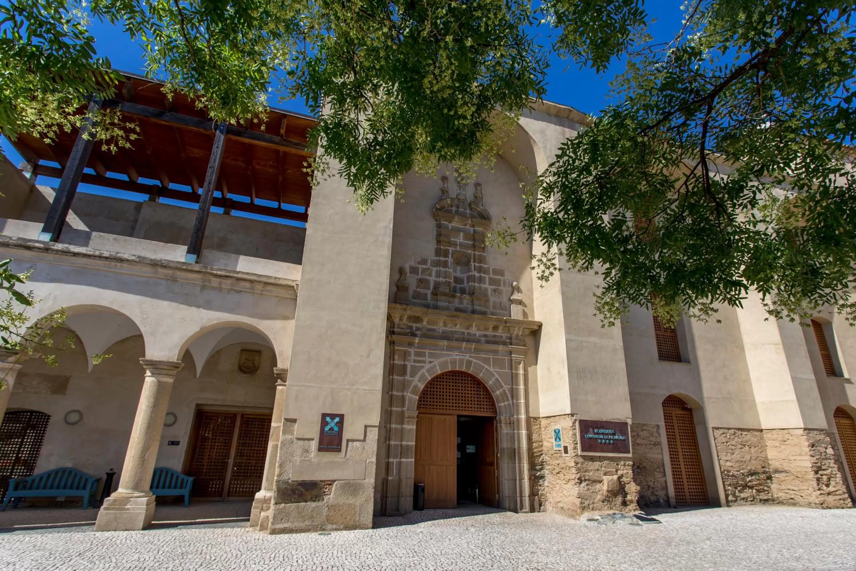Property building in Hotel Conventual de Alcántara