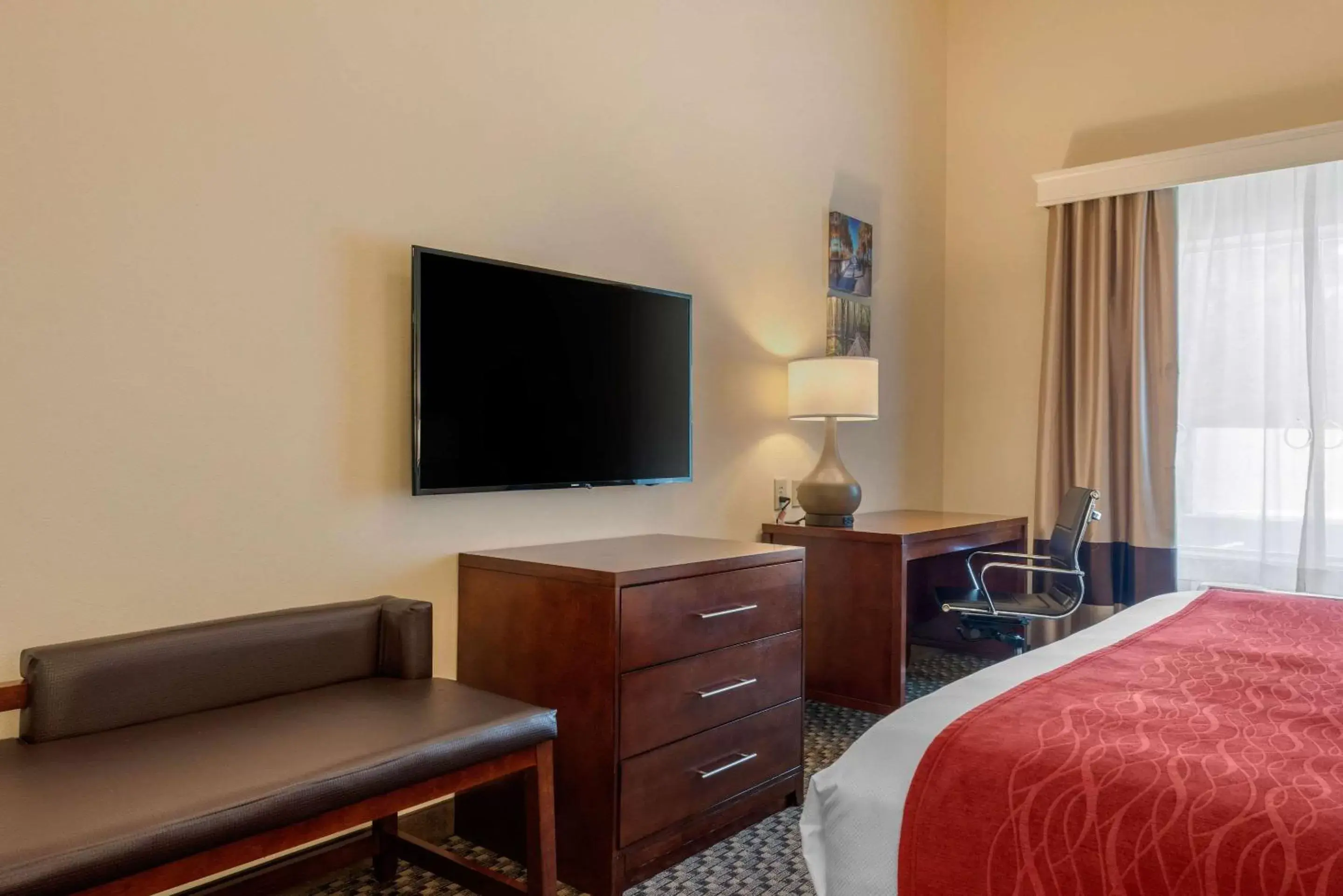 Photo of the whole room, TV/Entertainment Center in Comfort Inn & Suites Fort Myers Airport