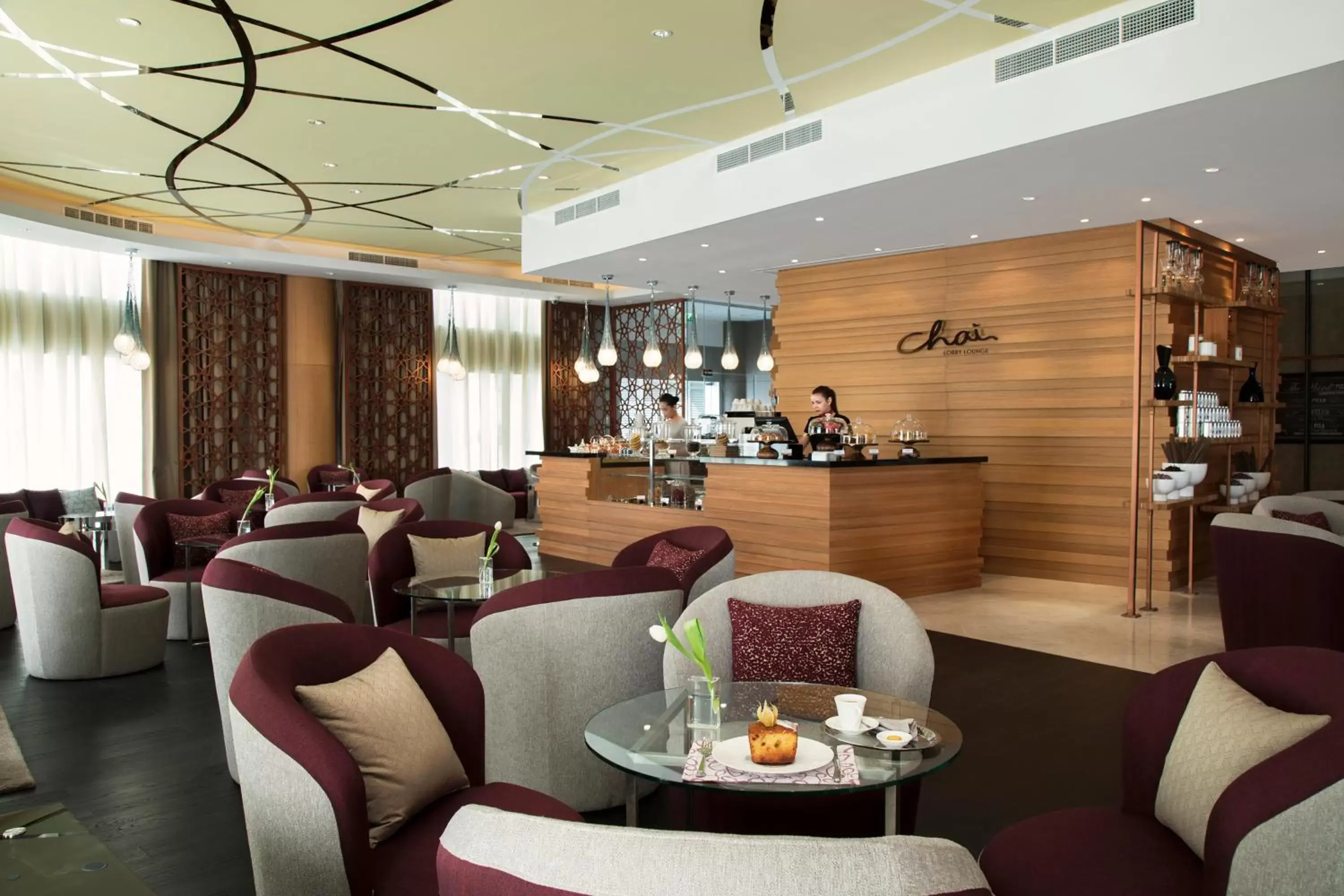 Lounge or bar, Restaurant/Places to Eat in Pearl Rotana Capital Centre