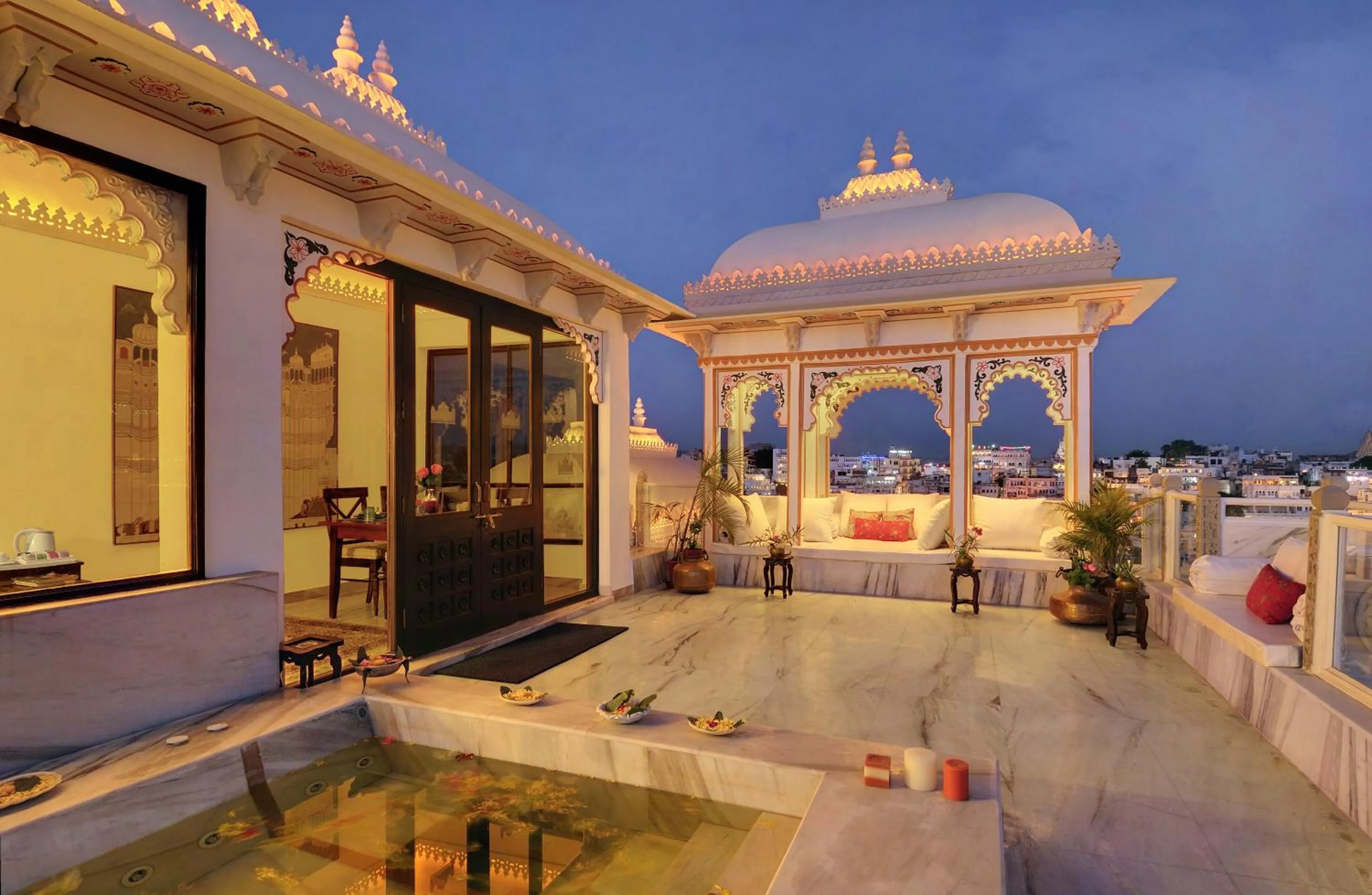 Balcony/Terrace in Hotel Udai Kothi