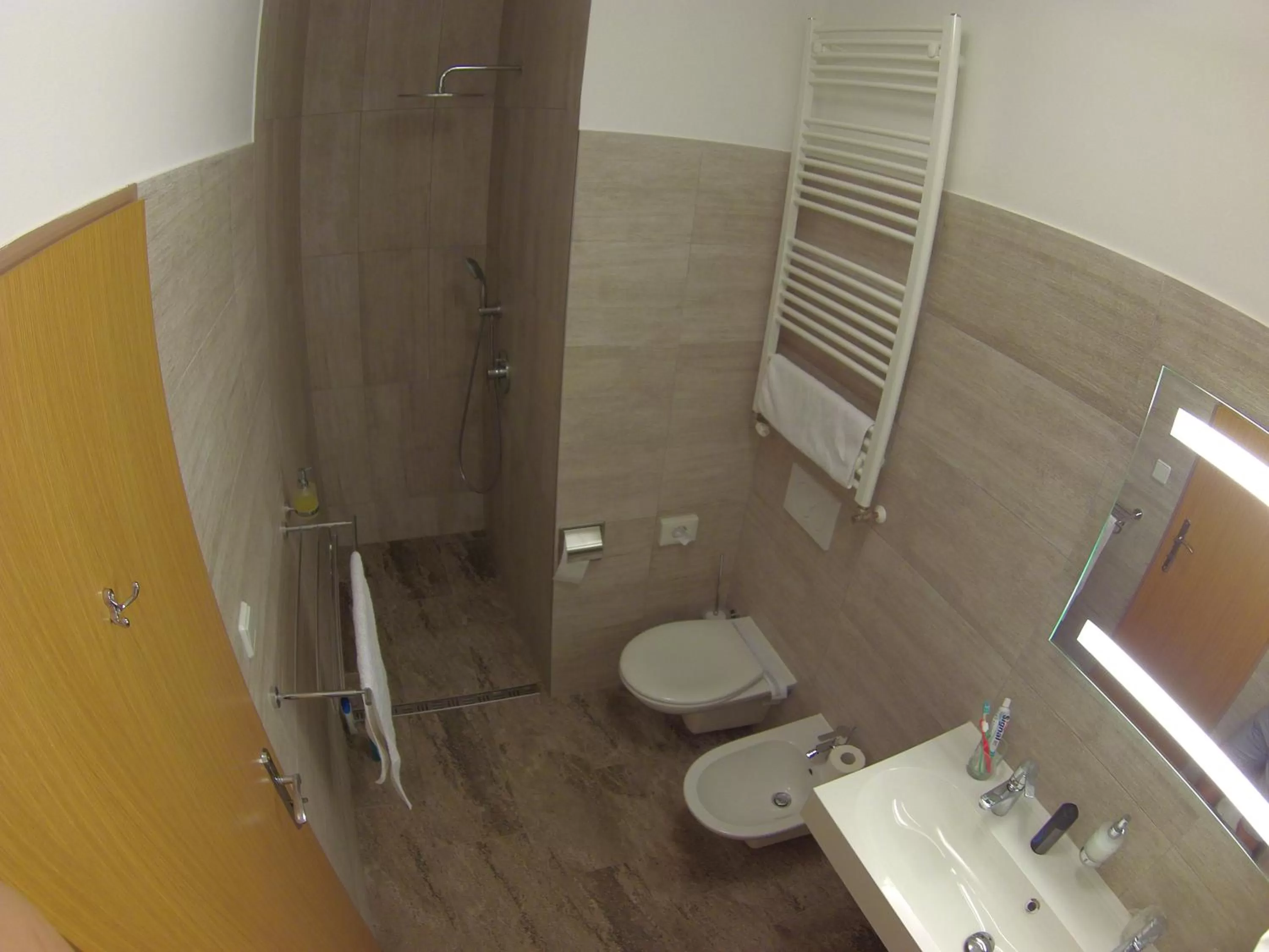 Bathroom in Hotel Vacek Pod Věží