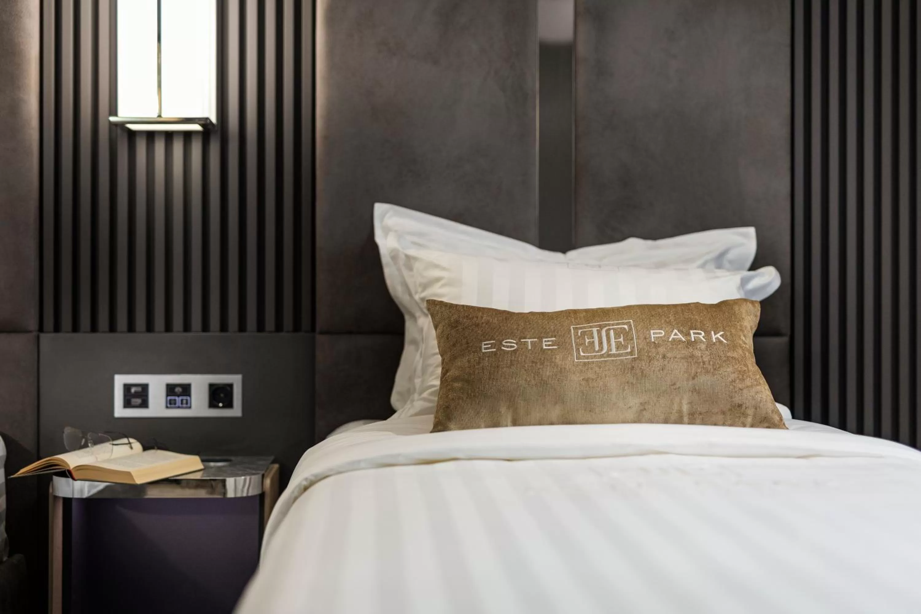 Bedroom, Bed in -- ESTE PARK HOTEL -- part of Urban Chic Luxury Design Hotels - Parking & Compliments - next to Shopping & Dining Mall Plovdiv