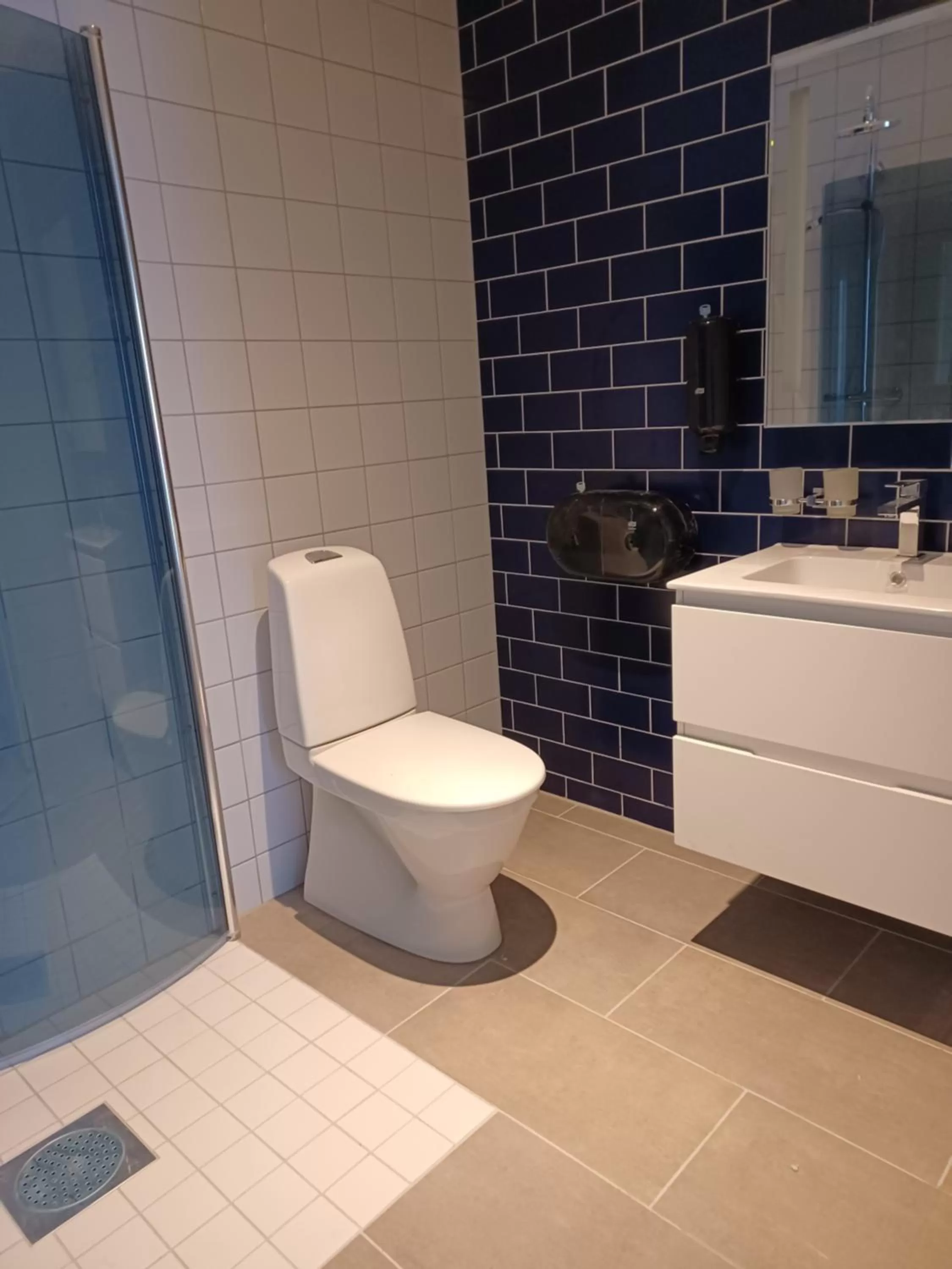 Bathroom in Solstickan Hotell & Vandrarhem