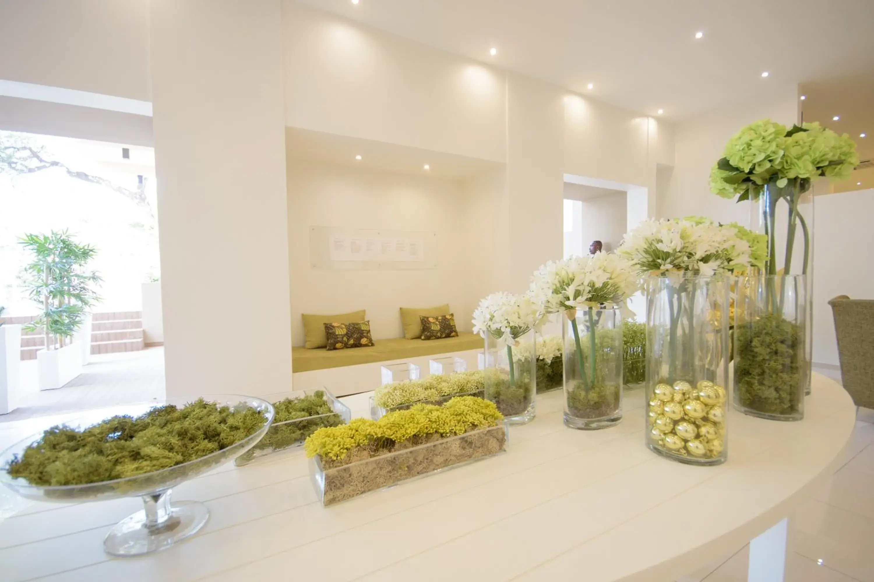 Lobby or reception in Oasis Porto Grande Lobby or reception in Oasis Porto Grande