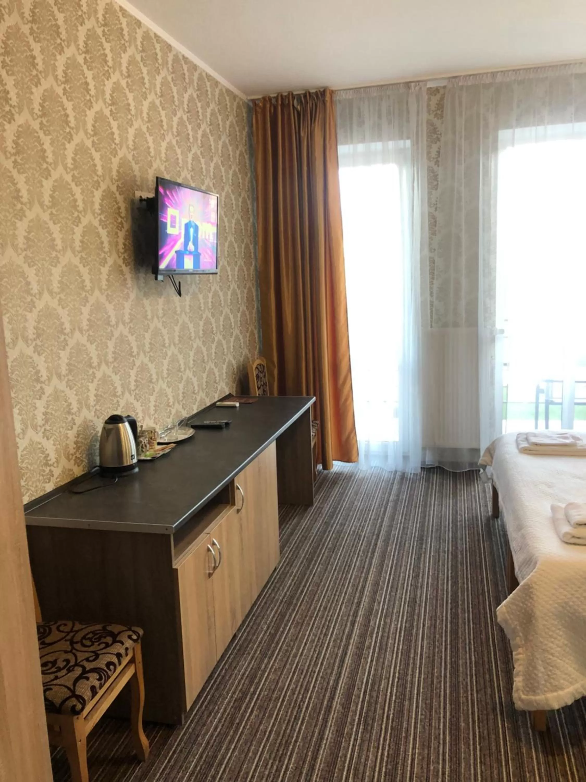 Bed in Motel Kurortnyy & SPA