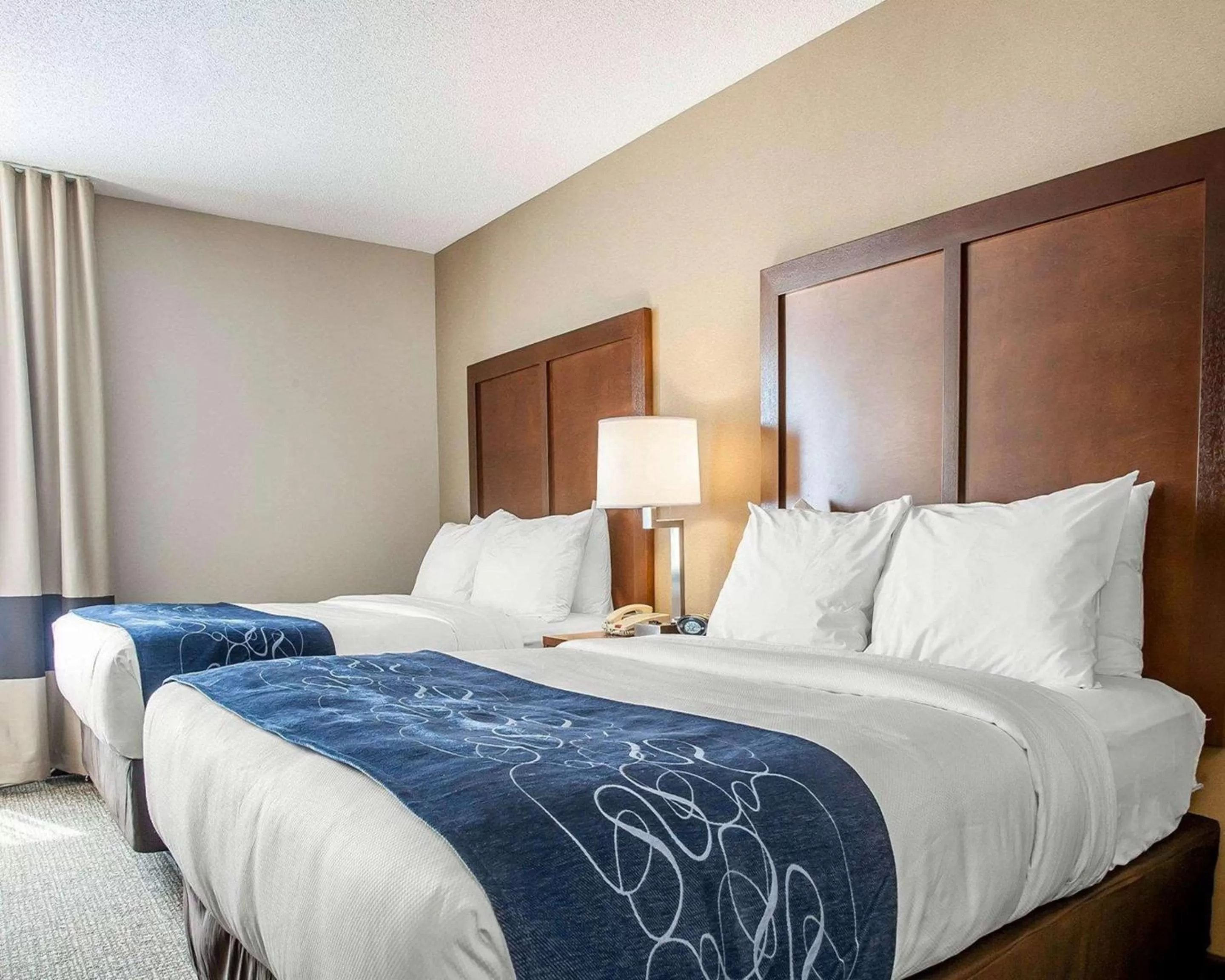 Bedroom, Bed in Comfort Suites West Warwick - Providence