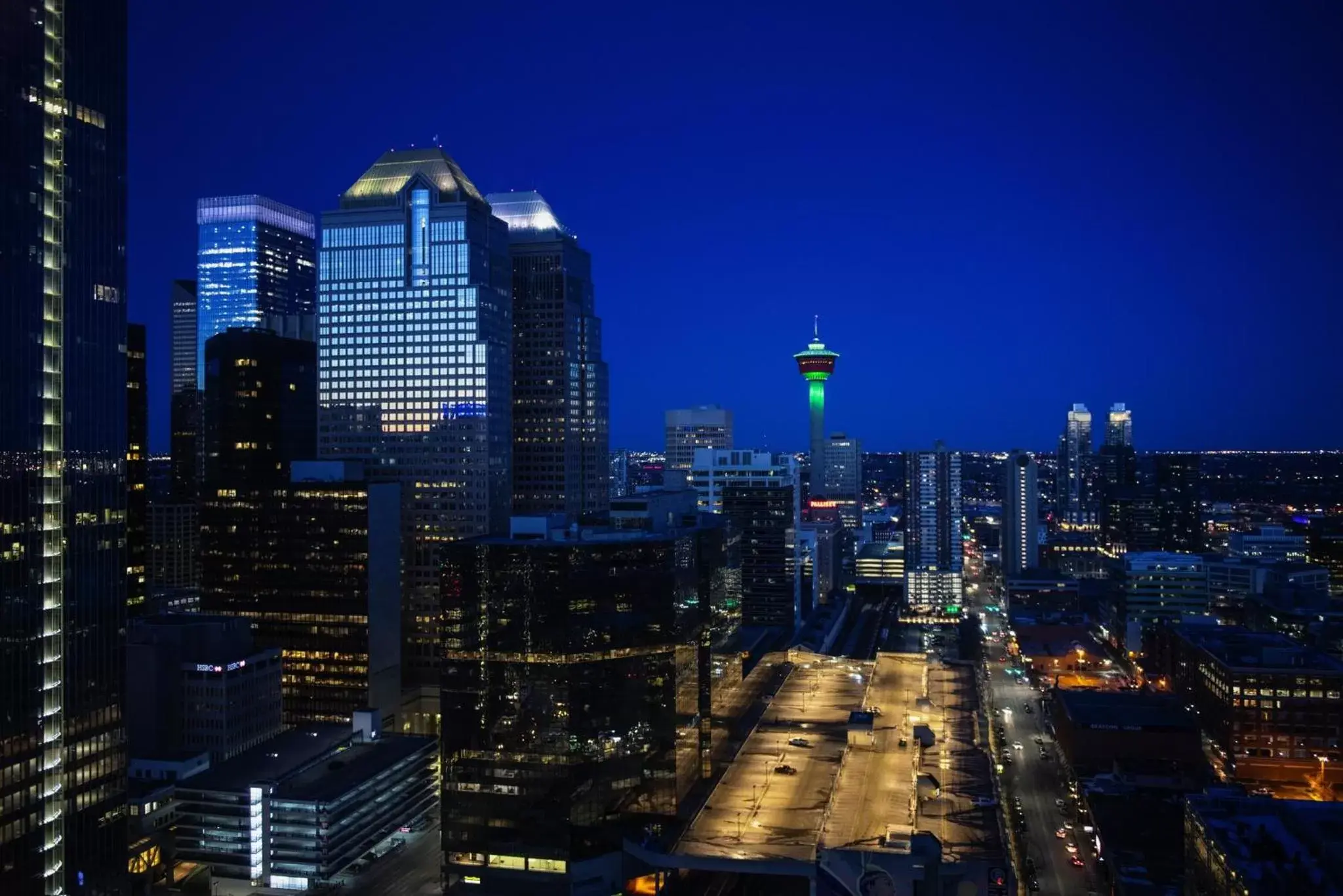City view in Residence Inn by Marriott Calgary Downtown/Beltline District