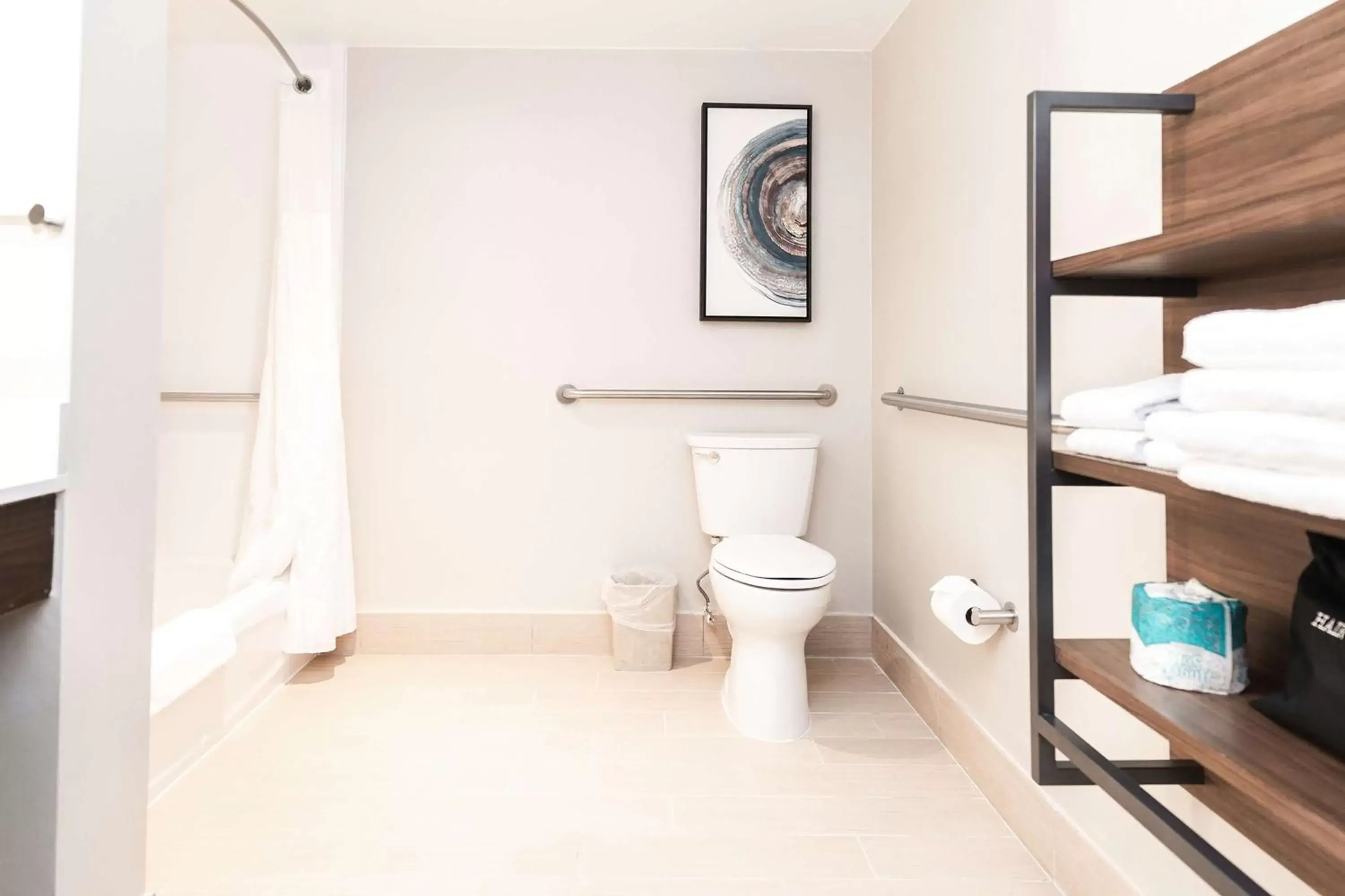 Bathroom in Hilton Garden Inn Fairfax Bathroom in Hilton Garden Inn Fairfax