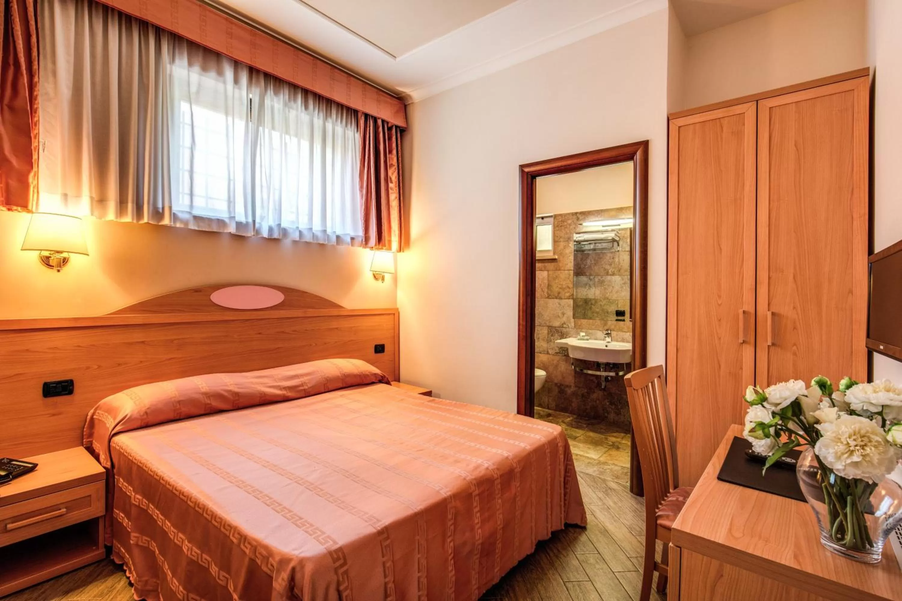Bed in Hotel Roma Tiburtina Metro